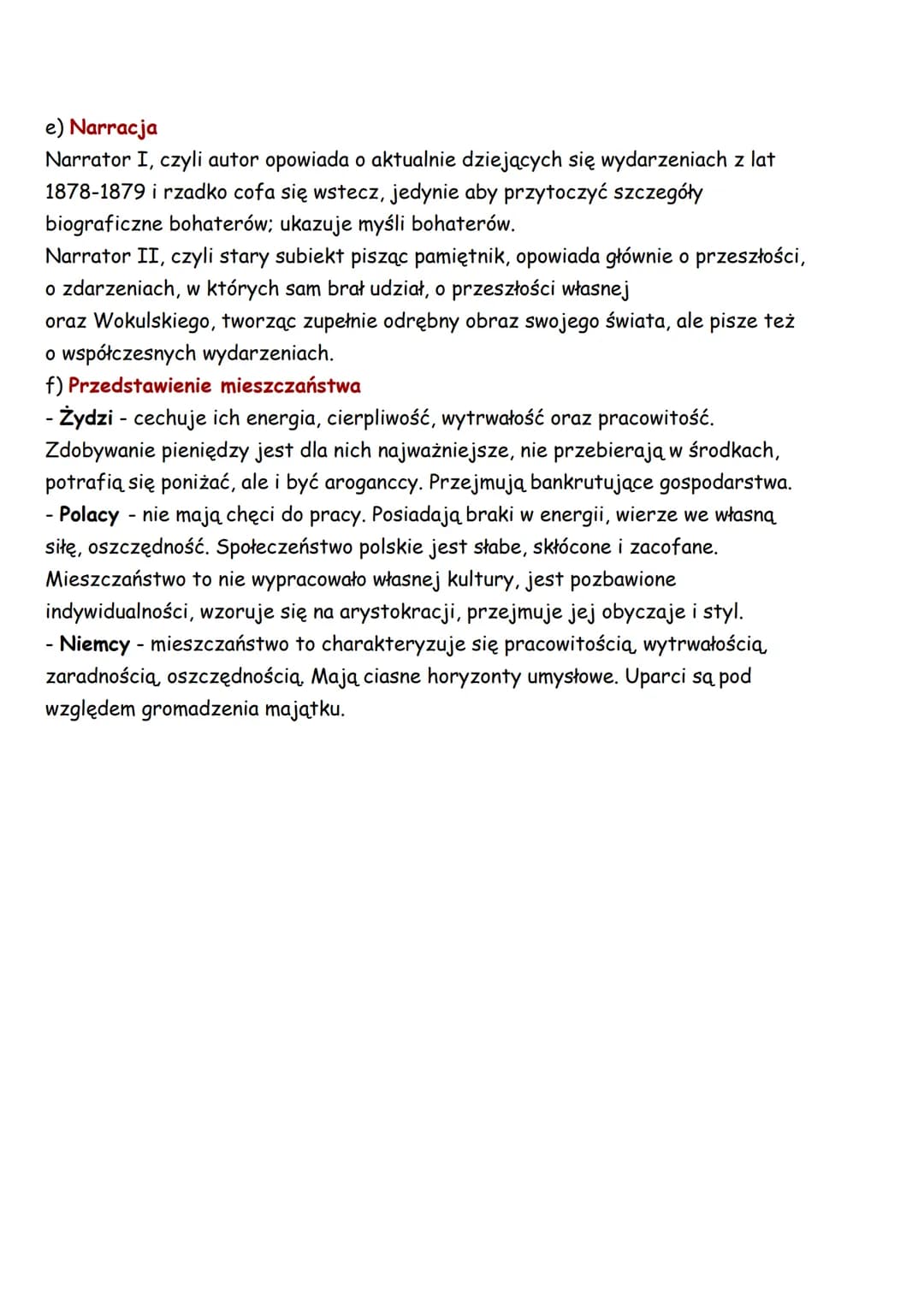 *"Lalka" Bolesław Prus*
a) Tytuł i temat utworu
Tytuł książki został zaczerpnięty z jednego z epizodów powieści, procesu jaki
baronowa Krzes