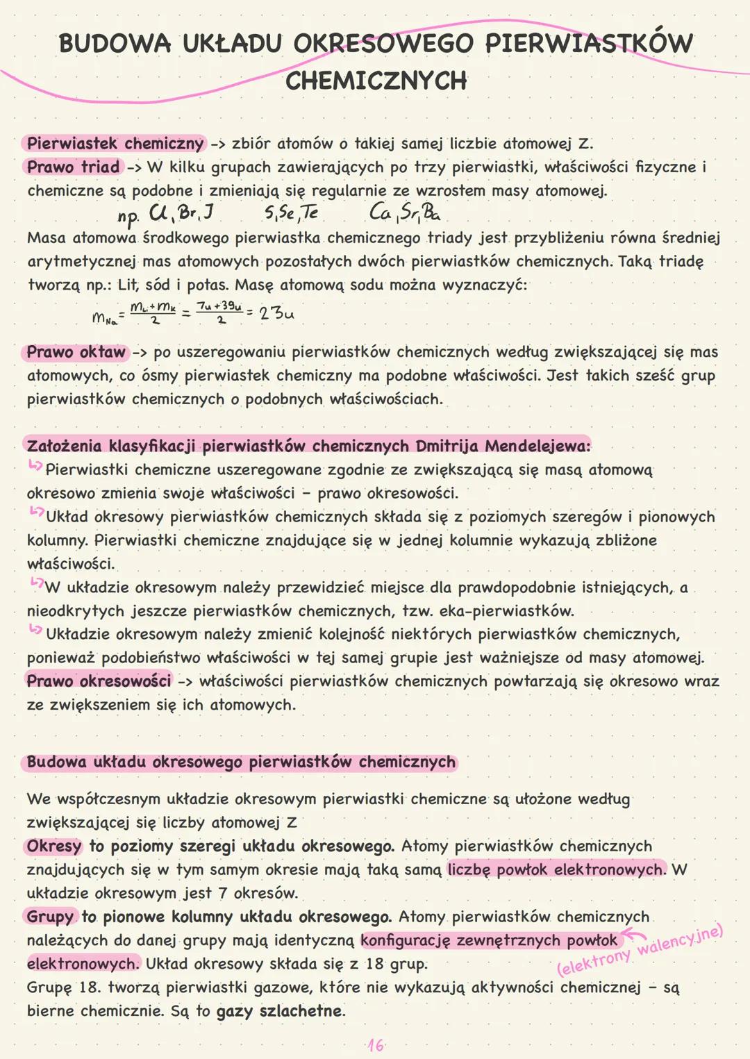 CHEMIA NIEORGANICZNA
I. Budowa atomu.
Układ okresowy
pierwiastków
chemicznych. BUDOWA ATOMU
Absorbcja -> pochłanianie (pobieranie) energii z