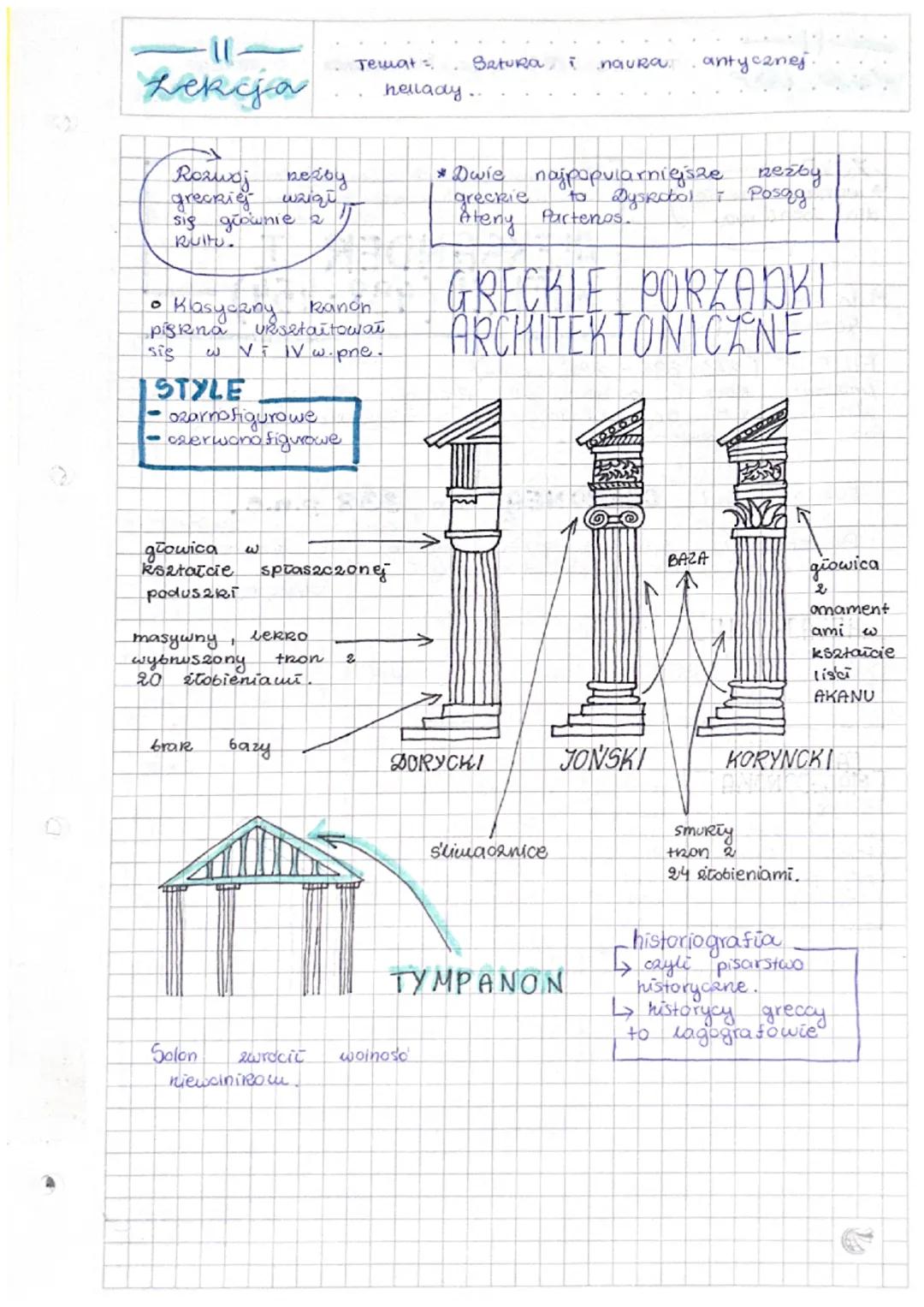 -10
Lekcja
Rozwoj nezby
greckiej wrigh
się głownie 2
Rultu.
STYLE
•ozarno figurowe
czerwono figurowe
Klasyczny Ranon
piękna Uksetartował
sig