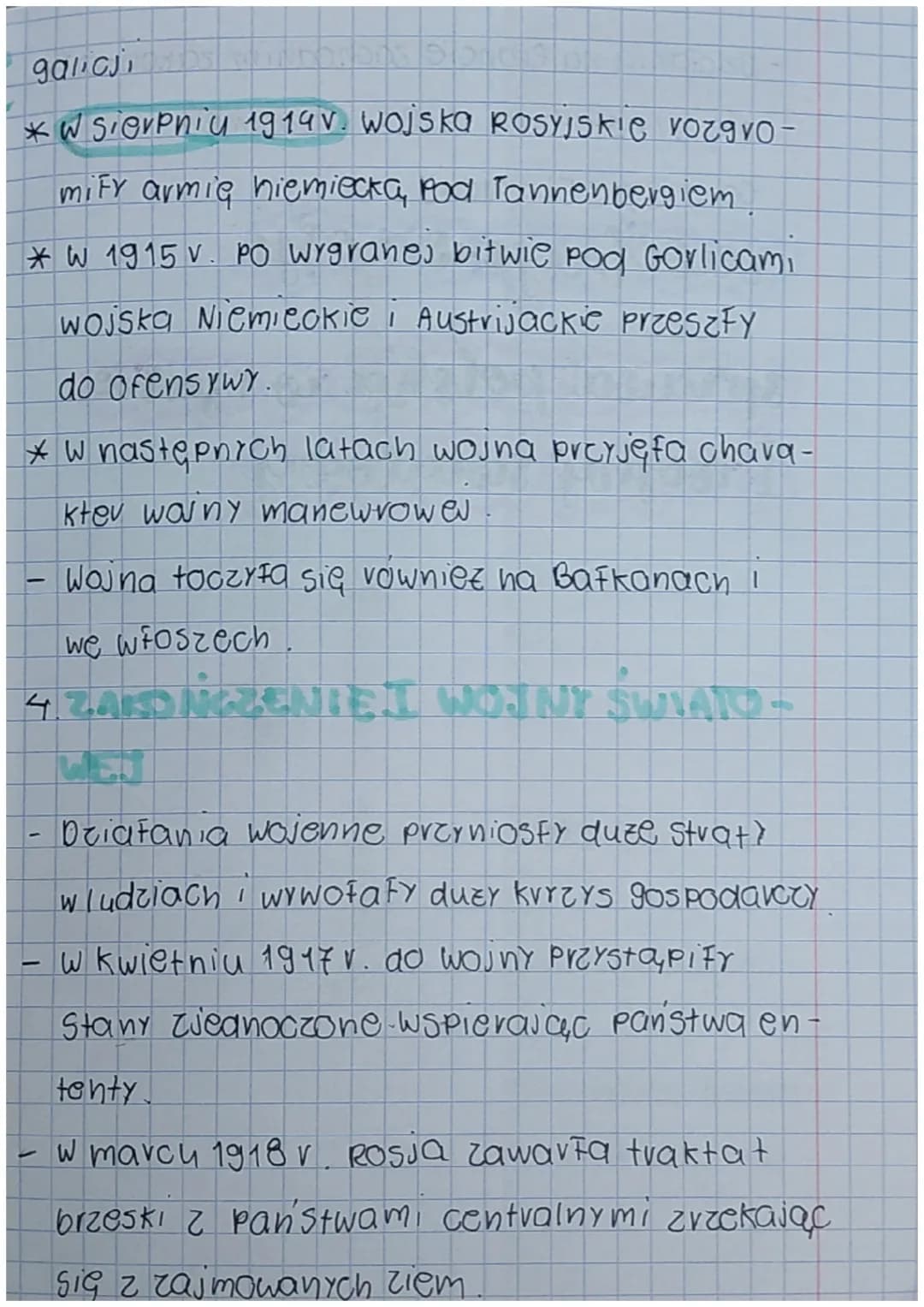 na frontach I wojny scoiatowe
1. Bezpośrednia, przyczyną, wybuchu wojny by t
zamach na następce trony austro-węgierskie
90 avcyksięcia Franc