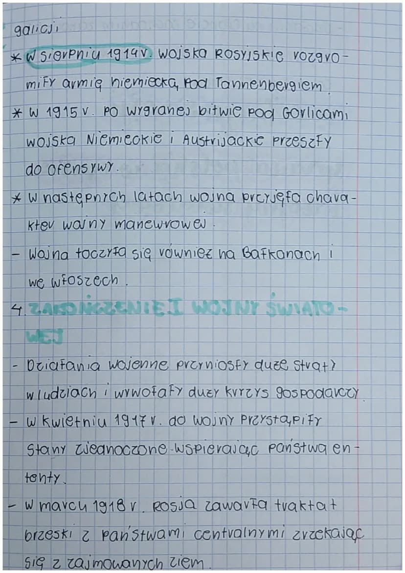 na frontach I wojny scoiatowe
1. Bezpośrednia, przyczyną, wybuchu wojny by t
zamach na następce trony austro-węgierskie
90 avcyksięcia Franc
