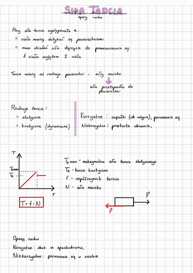 Know Siła tarcia - opory ruchu. thumbnail