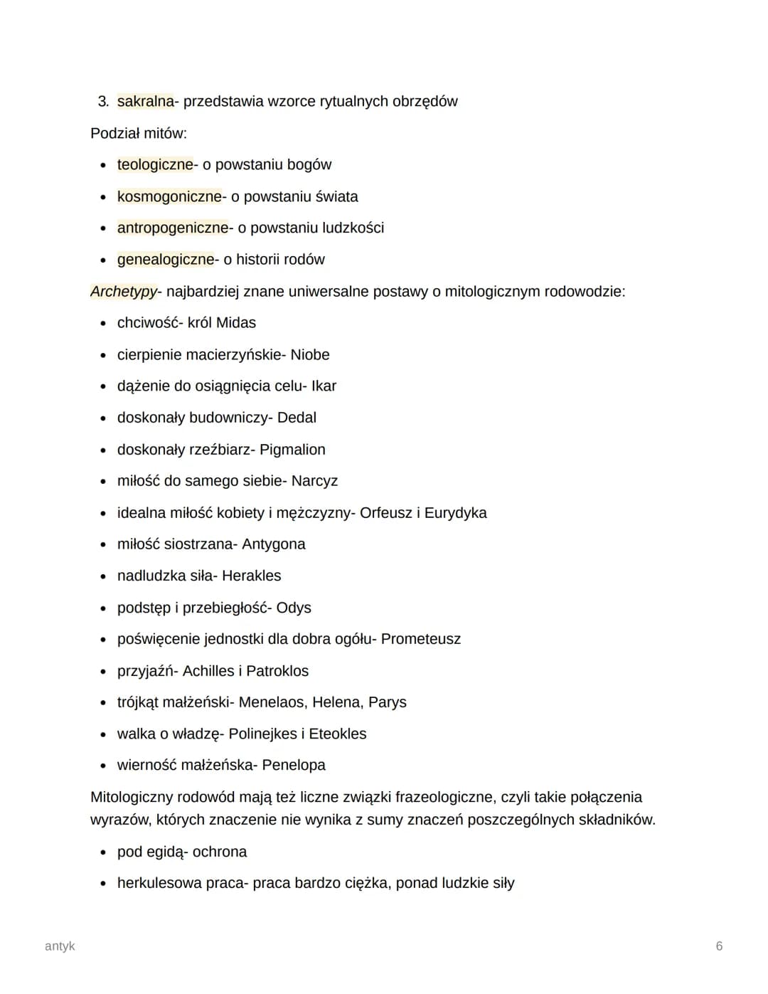 antyk
antyk
lista
⚫ sztuka starożytna- podstawa współczesnej kultury europejskiej
⚫ kultura i sztuka starożytna: źródło motywów, skarbnica p