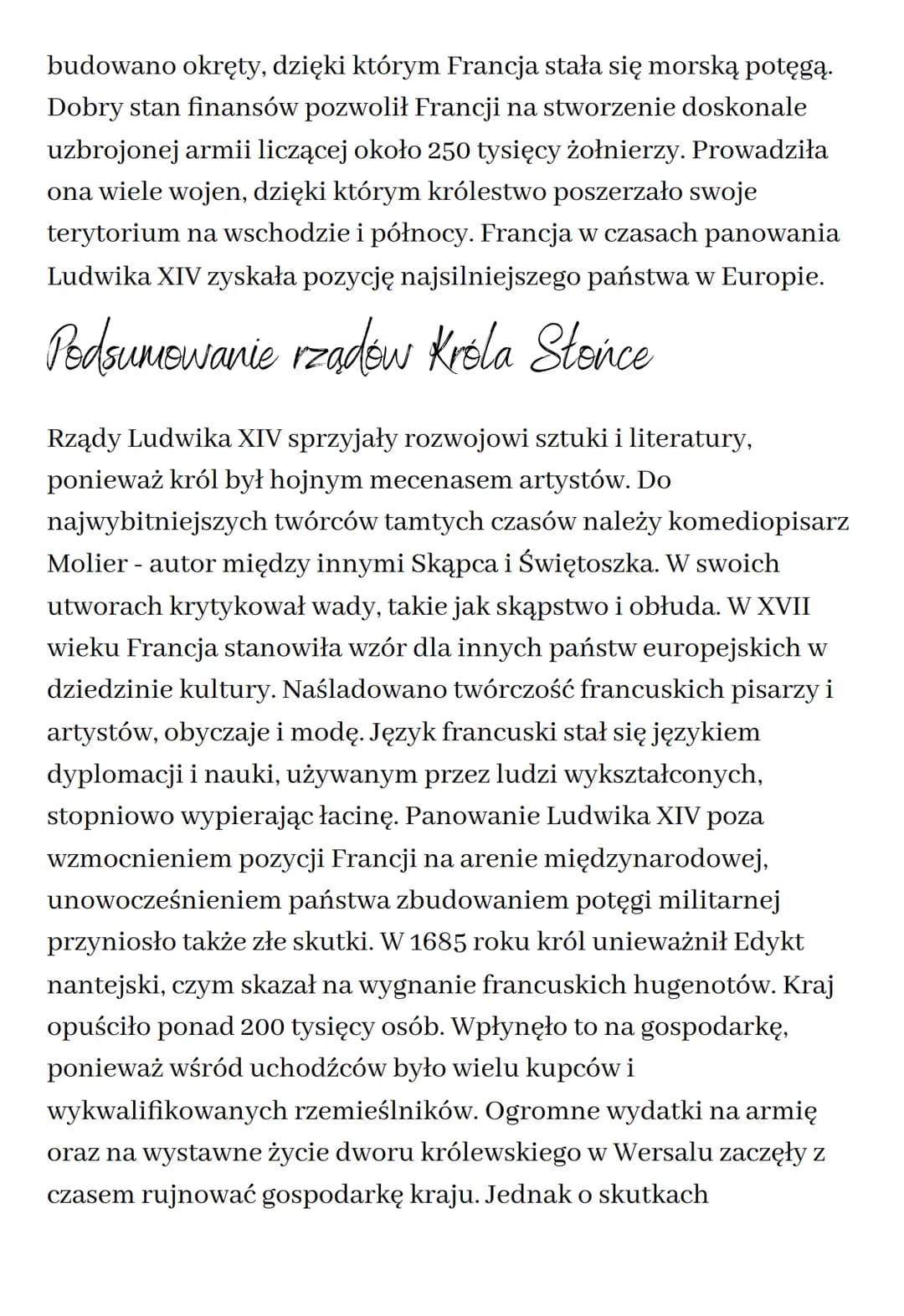 Monarchia alsobetna we
Francji
Umacnianie władzy królewskiej
Pod koniec XVI wieku królem Francji, ogarniętej walkami między
katolikami a hug