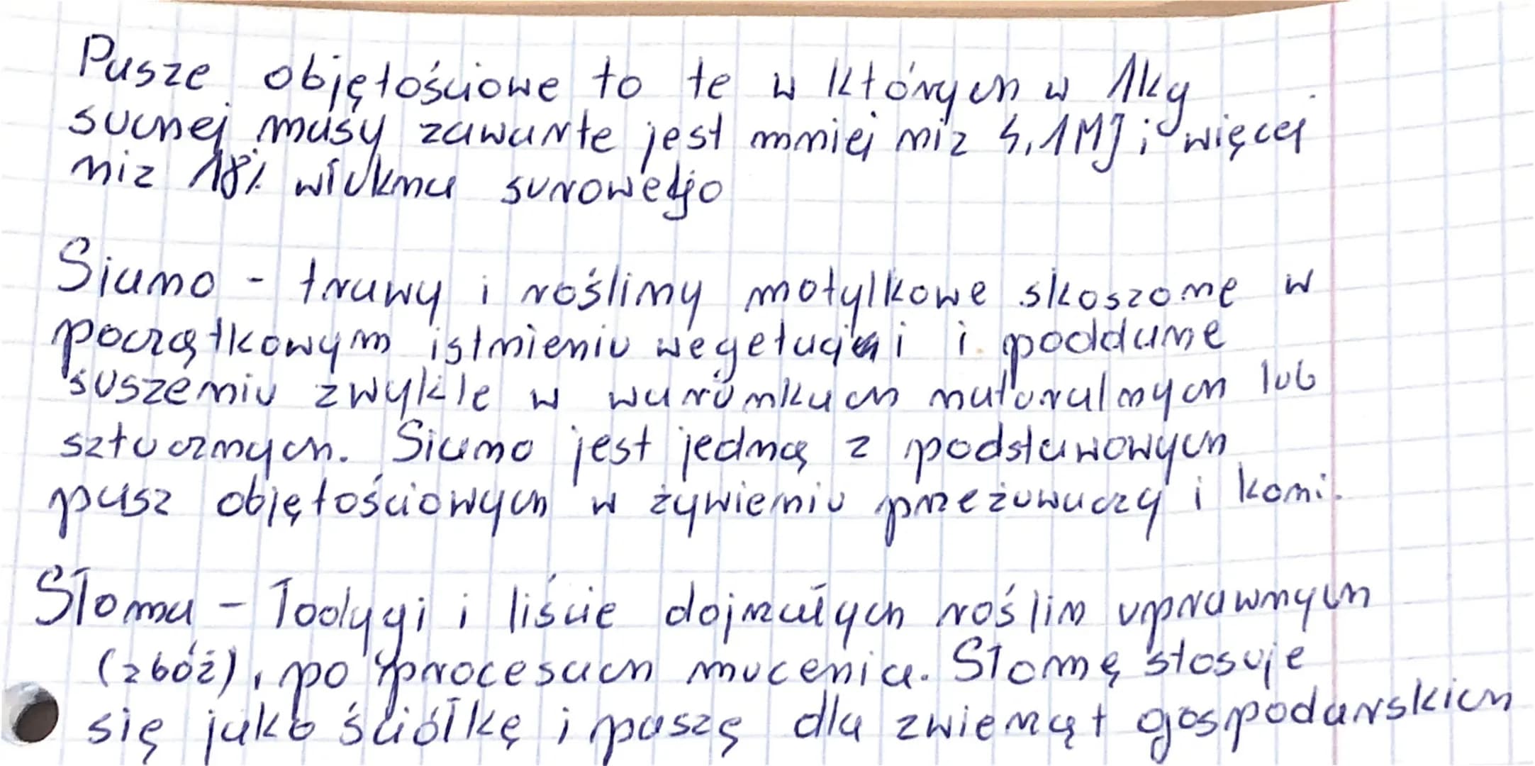 Rasy zwierząt gospodarskich: testy i pdf - Co to są pasze treściwe i objętościowe