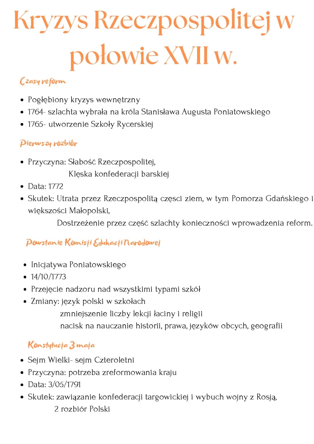 Kryzys Rzeczypospolitej w połowie XVII wieku