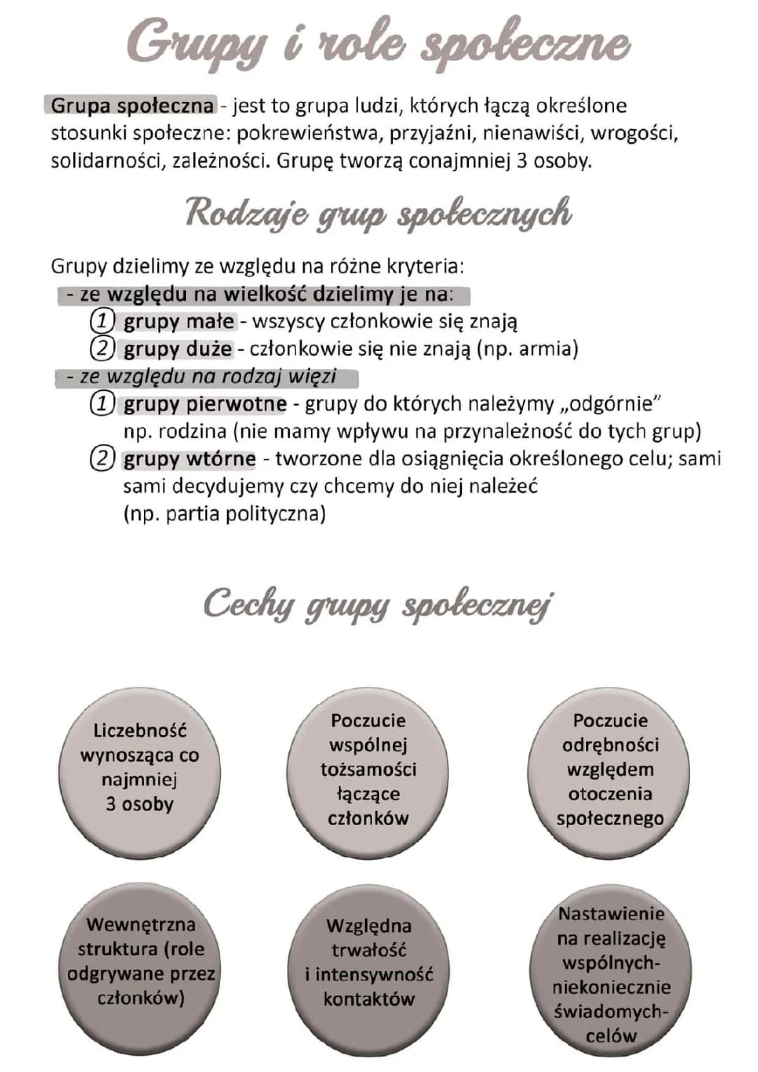 Grupy społeczne - definicja, rodzaje i przykłady dla dzieci