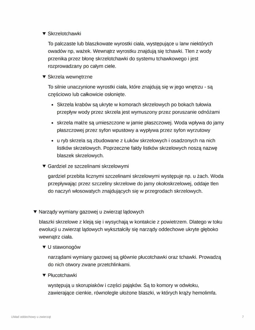 Układ oddechowy u zwierząt
Tags
Checkbox
Date
Trudne
@November 28, 2023
▼ Jak zwierzęta uzyskują energie?
Na drodze oddychania tlenowego lub