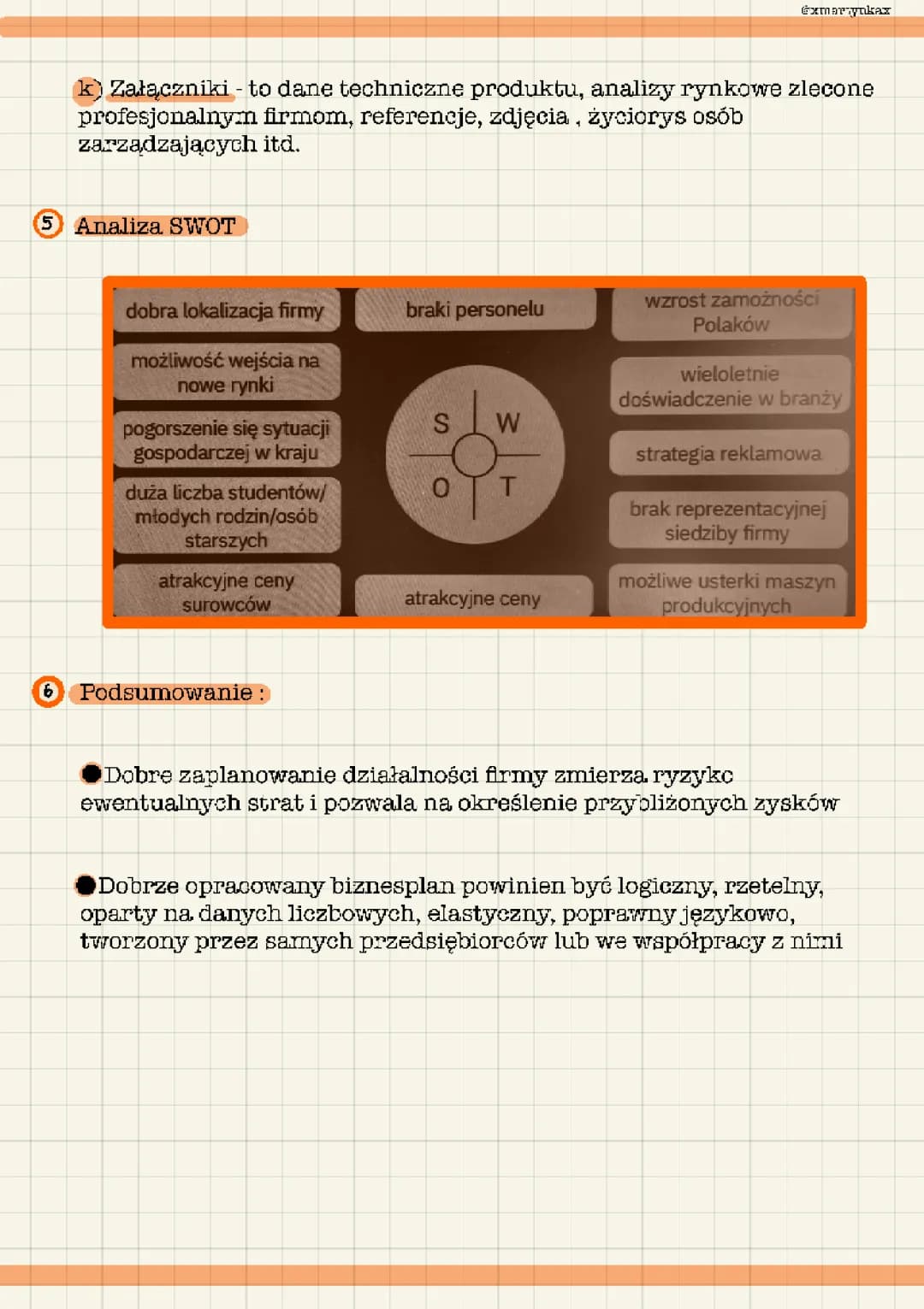 Jak napisać przykładowy biznesplan i plan marketingowy PDF dla dzieci