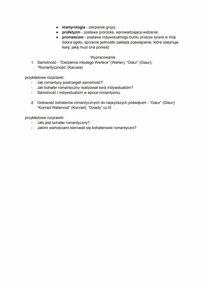 1. Romantyzm
Polska
1. Chronologia
Europa
wywodzi się od słowa romantyczny;
2 połowa XVIII wieku → opisanie malowniczości obrazu
później → o