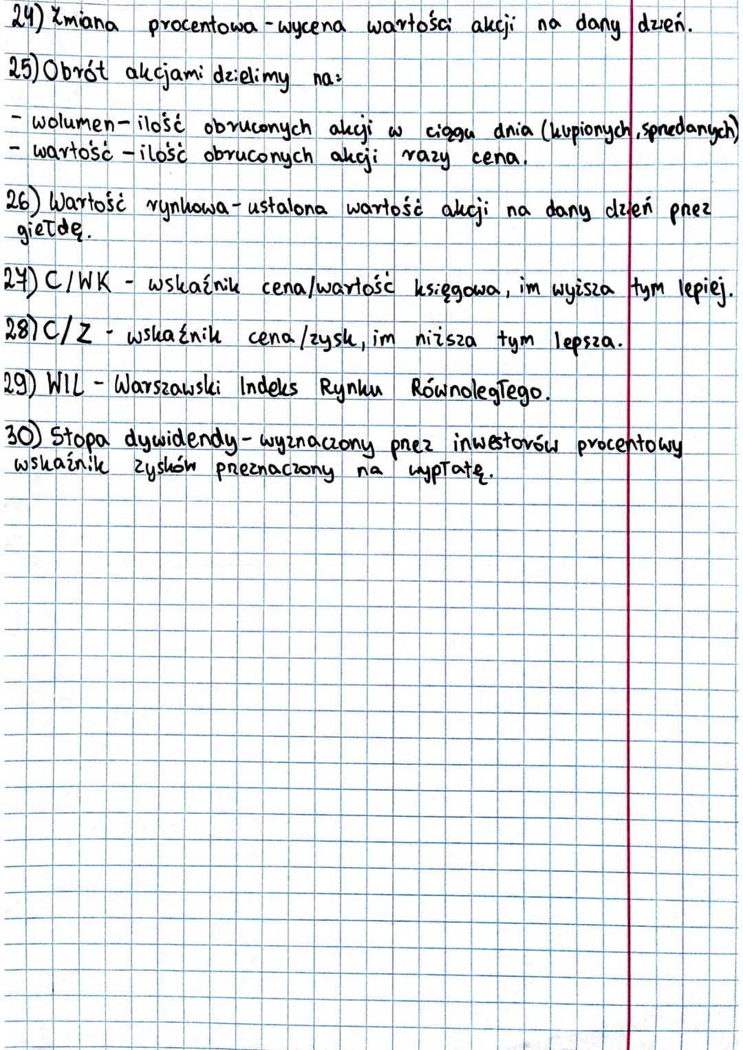 detratt
1) Historia giełdy:
a) najstarsza na świecie GPW (1791 v.- Anglia, Londyn),
b) największa na świecie GPW (USA, Wall Street, notowane