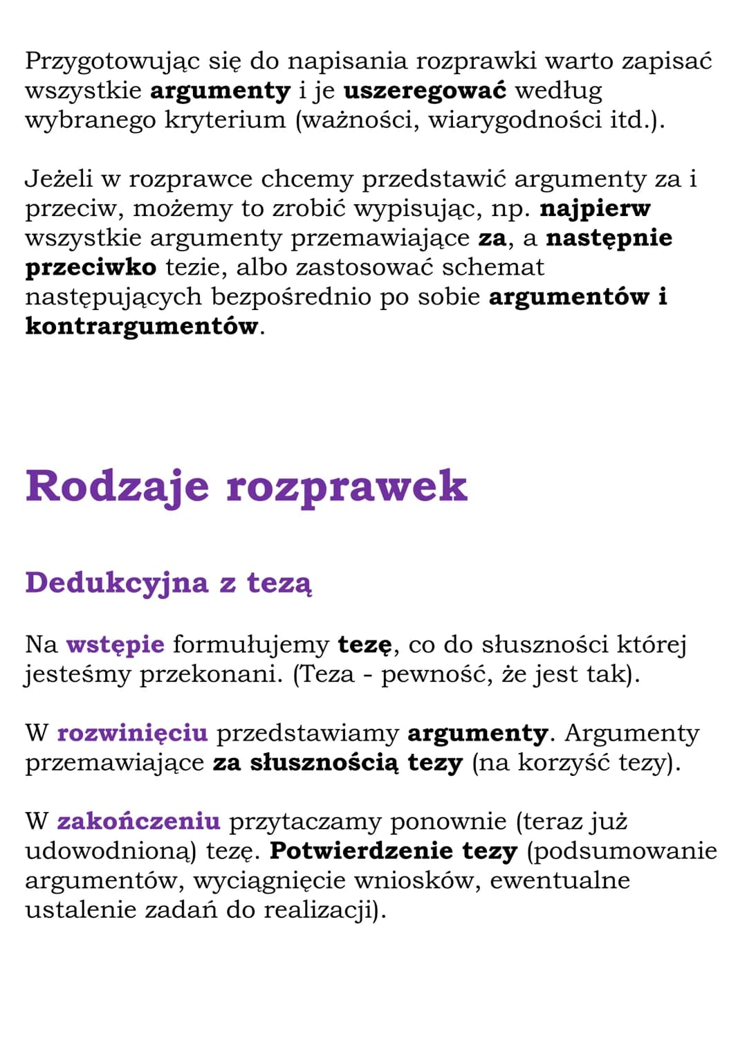 
<p>Rozprawka - jak ją napisać</p>
<p>Rozprawkę piszemy, gdy staramy się udowodnić coś, przekonać kogoś o czymś lub odpowiedzieć na postawio