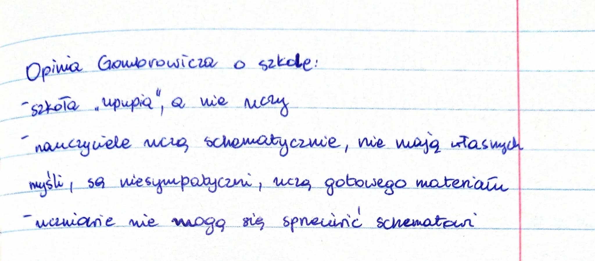 
<p>Józio w szkole Ferdydurke to temat przewodni książki, która opisuje groteskowość w szkole. </p>
<h2 id="charakterystykajziakowalskiego">