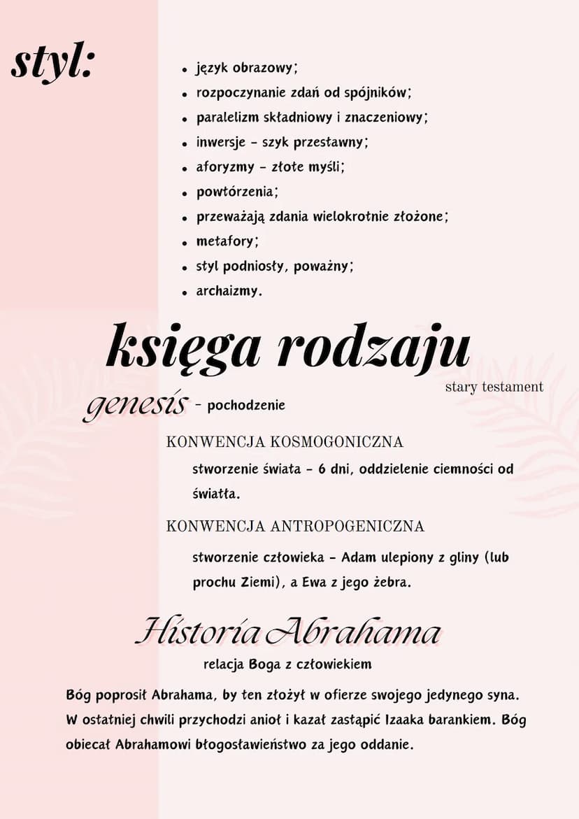 Biblia
języki:
księgi:
.
• stary testament
• nowy testament
-
-
46 ksiąg
27 ksiąg
hebrajski - większość ksiąg starego testamentu.
grecki - u