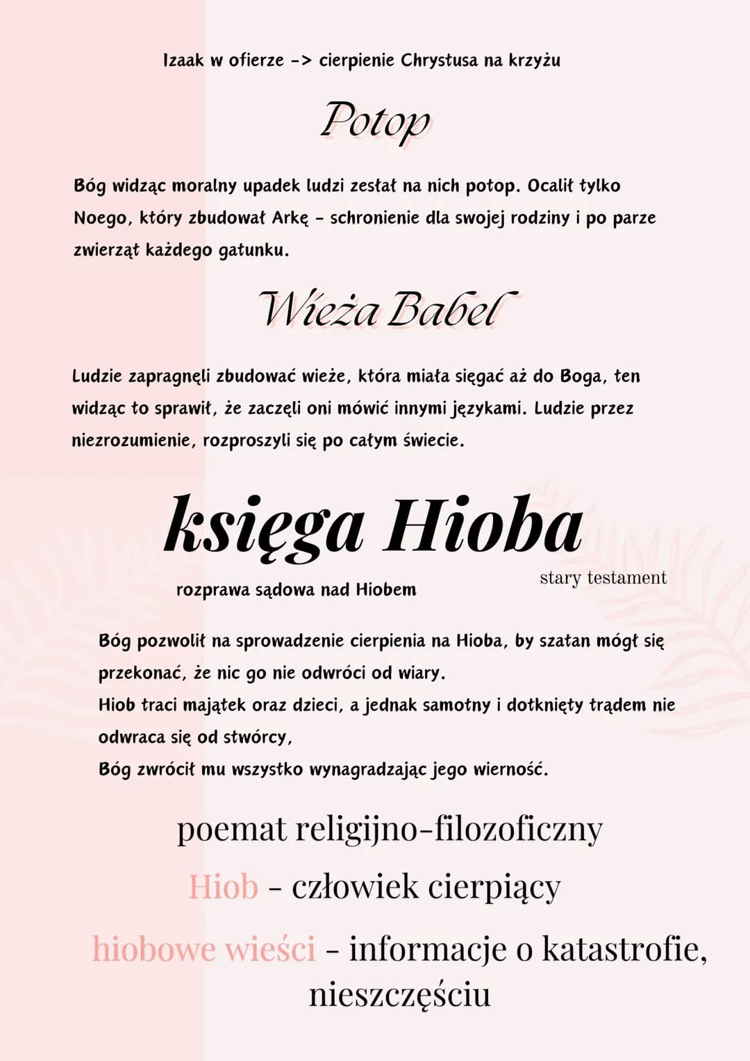 Biblia
języki:
księgi:
.
• stary testament
• nowy testament
-
-
46 ksiąg
27 ksiąg
hebrajski - większość ksiąg starego testamentu.
grecki - u