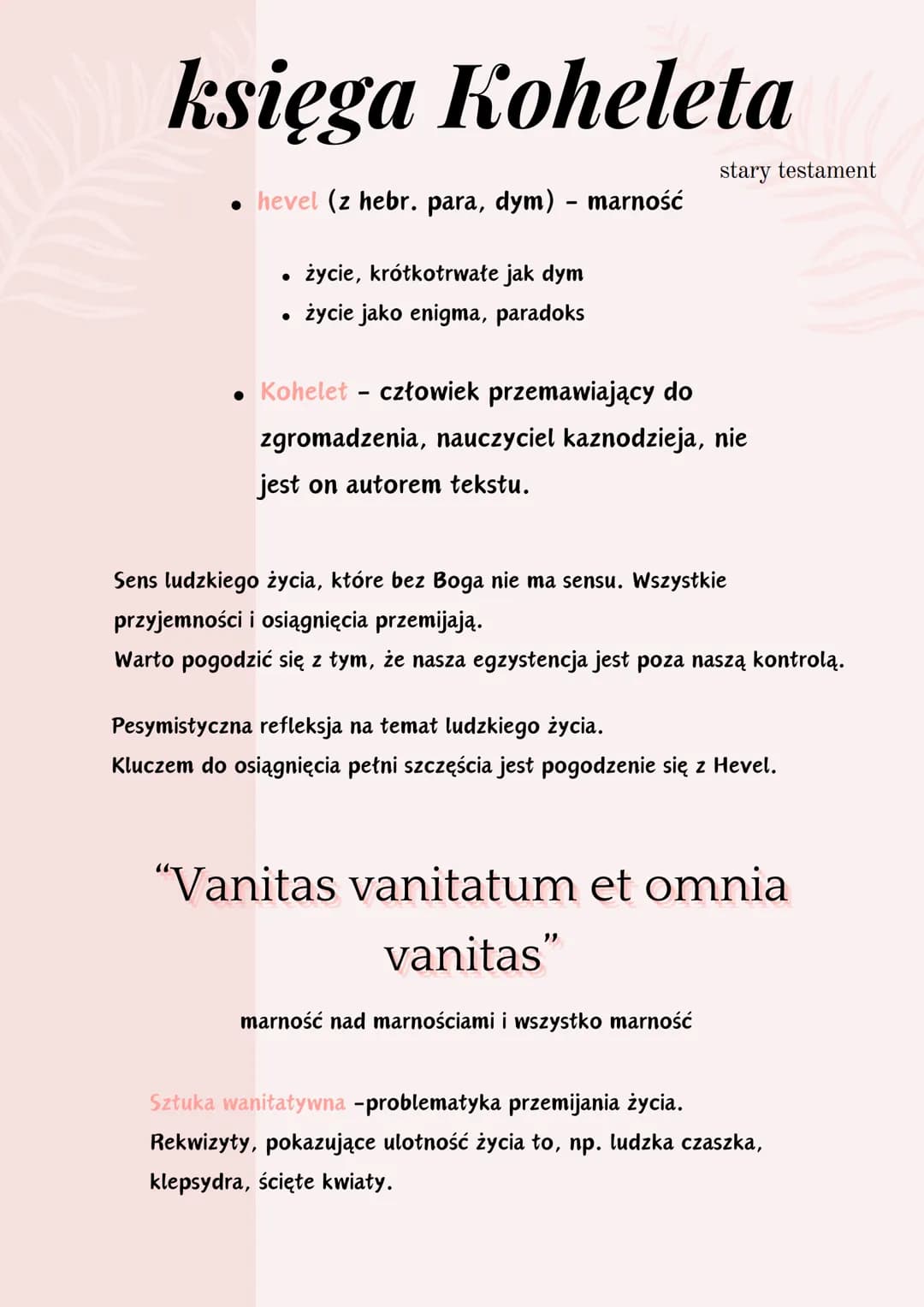 Biblia
języki:
księgi:
.
• stary testament
• nowy testament
-
-
46 ksiąg
27 ksiąg
hebrajski - większość ksiąg starego testamentu.
grecki - u