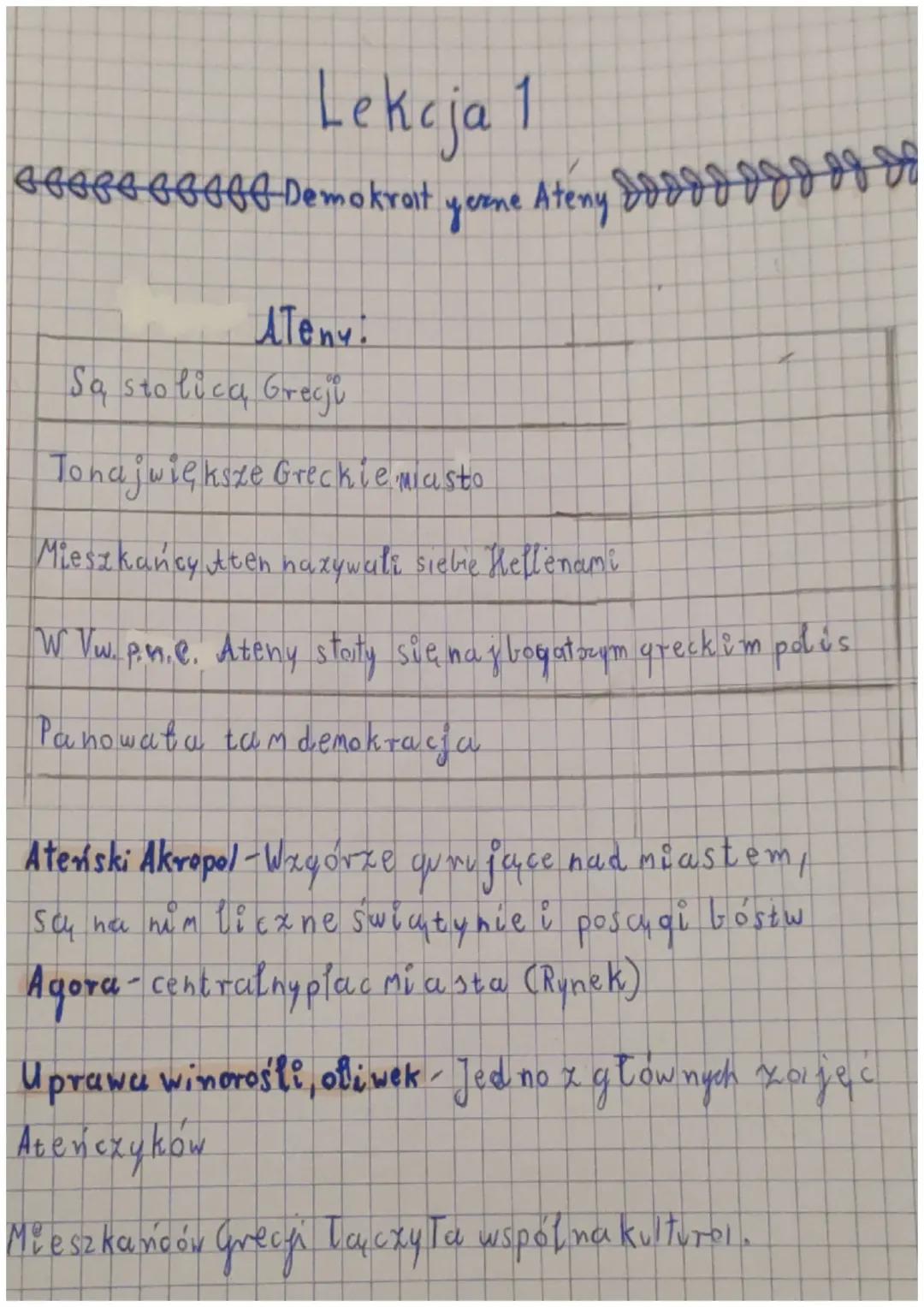 Starożytne Ateny i Sparta oraz Wojny Perskie - Podsumowanie