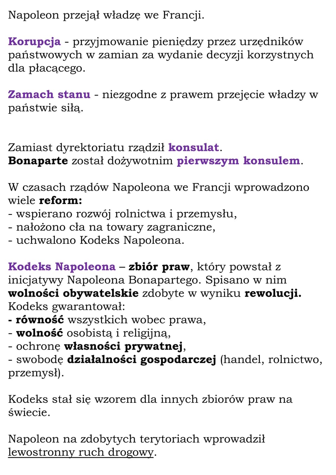 Epoka Napoleona
Bonapartego
W 1794 r.
- obalono rządy jakobinów,
- rządy rozpoczął dyrektoriat.
Społeczeństwo było niezadowolone z powodu:
-