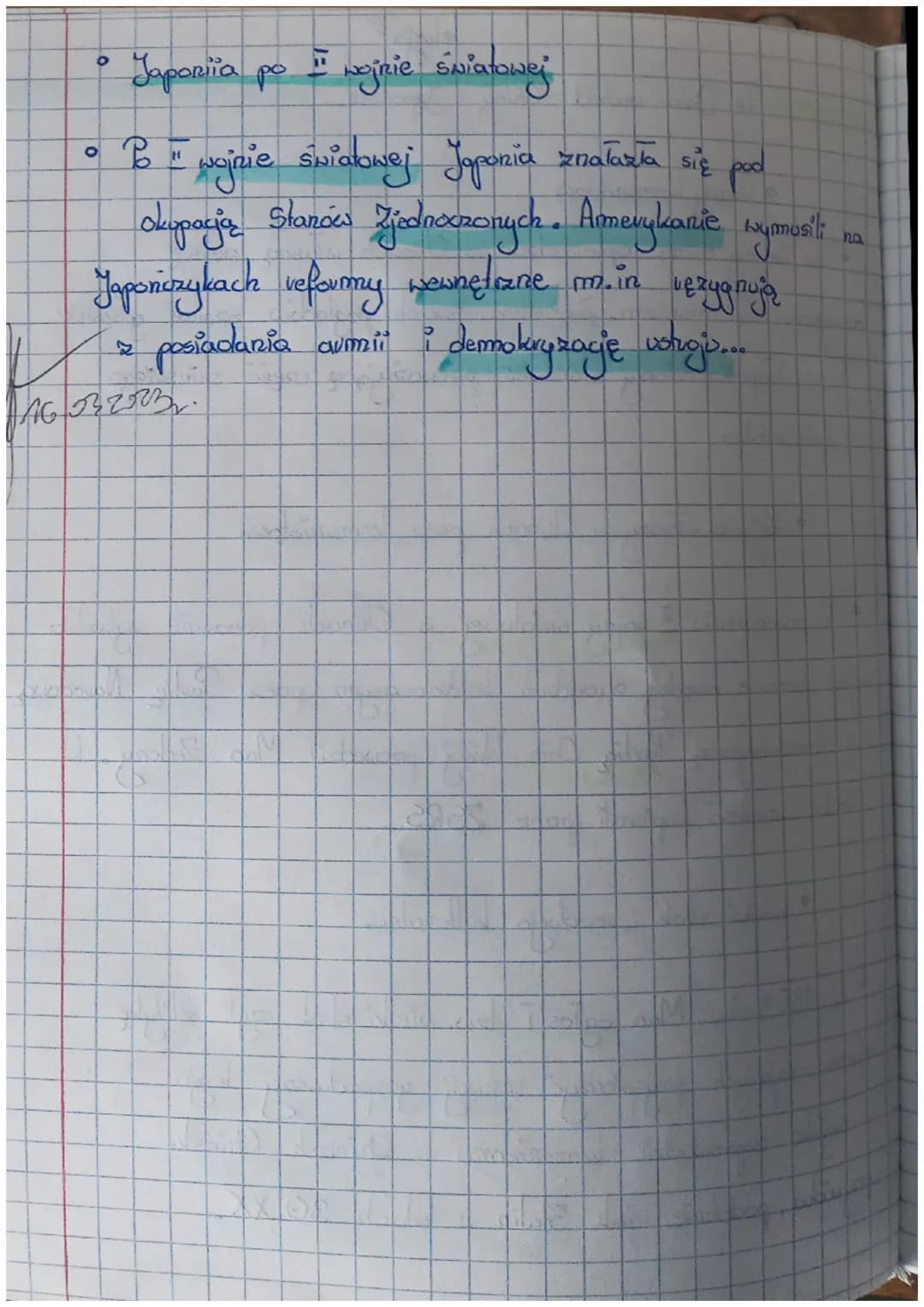 Tekcja ²
Ts Dakki Nechoid - Chiny : Japorzii a....
• Rady komunistics
• Mao Zezong zaczał wprowadzać i Chinach własną wersję
muntemu, czyli 