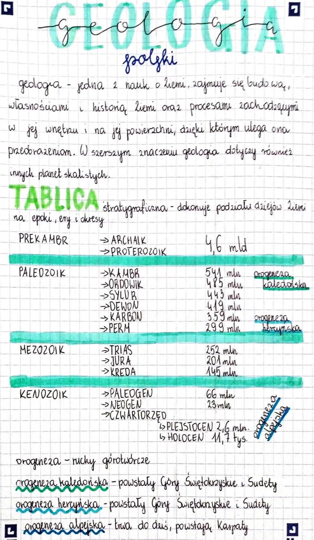 jednostki geologiczne -fragment skorupy ziemskiej
wykazupący pewien stopień wewnętrznej jedności wynikający
2 budowy gedlogicznej i histori,