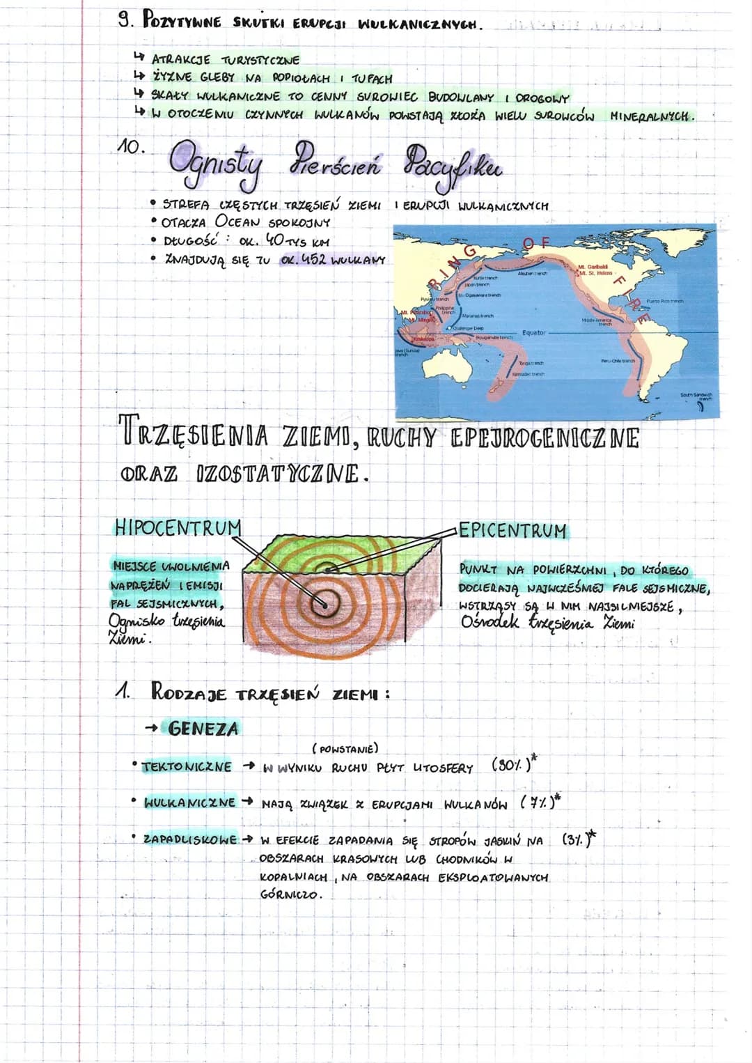 
<h2 id="testyizadania">Testy i zadania</h2>
<p>Tektonika płyt litosfery jest jednym z kluczowych zagadnień geologii, które skupia się na ba