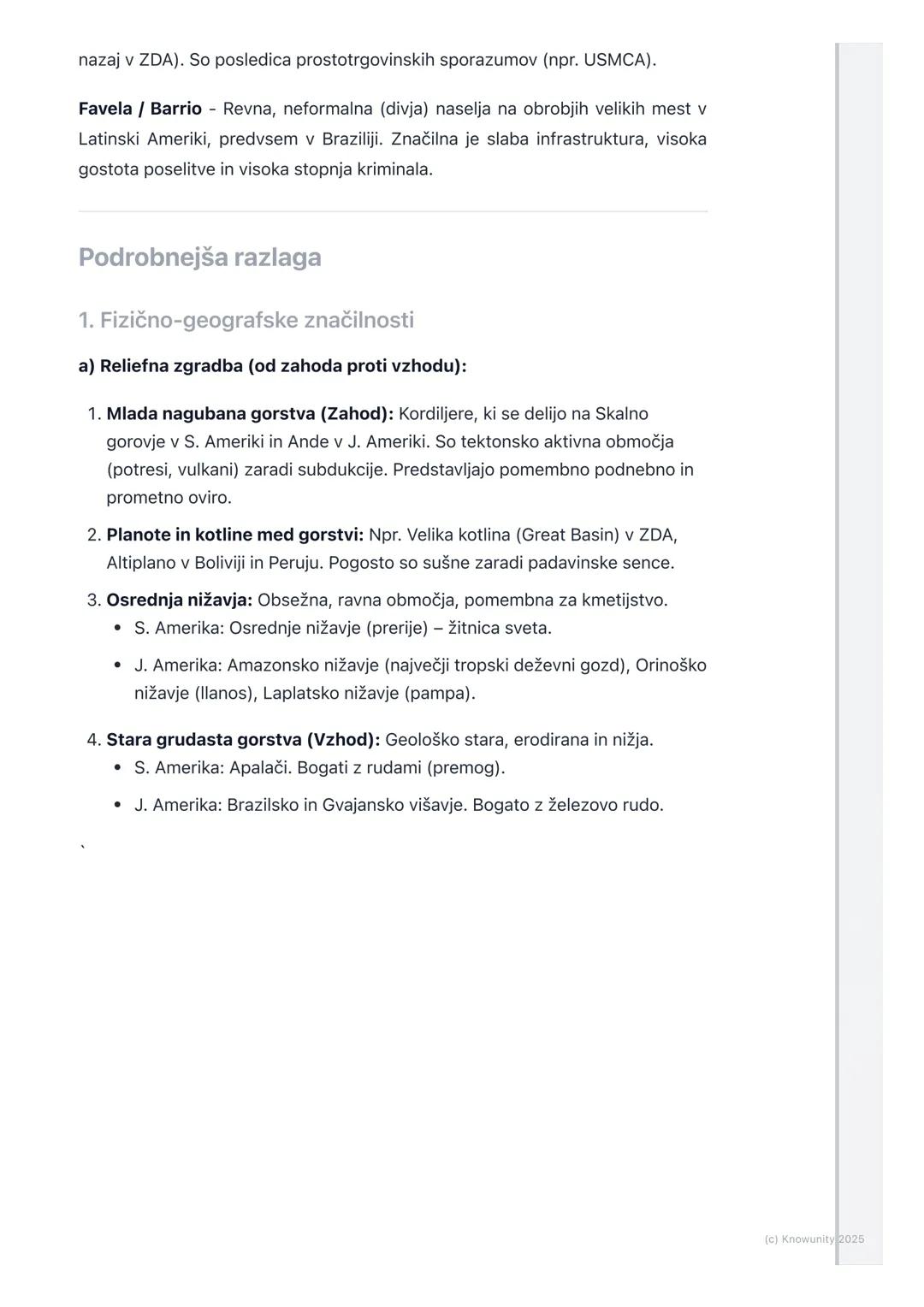 # Severna in Južna Amerika

Splošen pregled Severne in Južne Amerike

Dvojni kontinent, ki se razteza čez vse toplotne pasove, od arktičnega