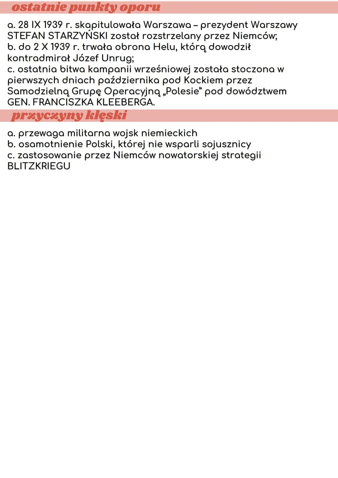 wrzesień 1939r.
kampania polska
przygotowania do wojny
a. niemiecka dyplomacja dążyła do międzynarodowej izolacji
Polski;
b. Niemcy zorganiz