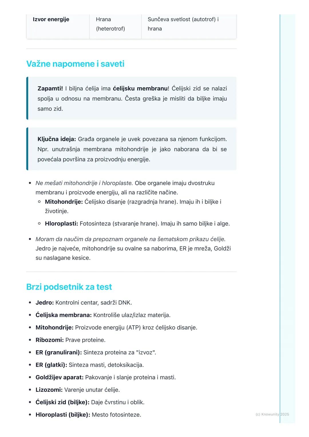 # Građa eukariotske ćelije

Građa eukariotske ćelije

Eukariotske ćelije su složenije od prokariotskih. One imaju pravo, membranom
odvojeno 