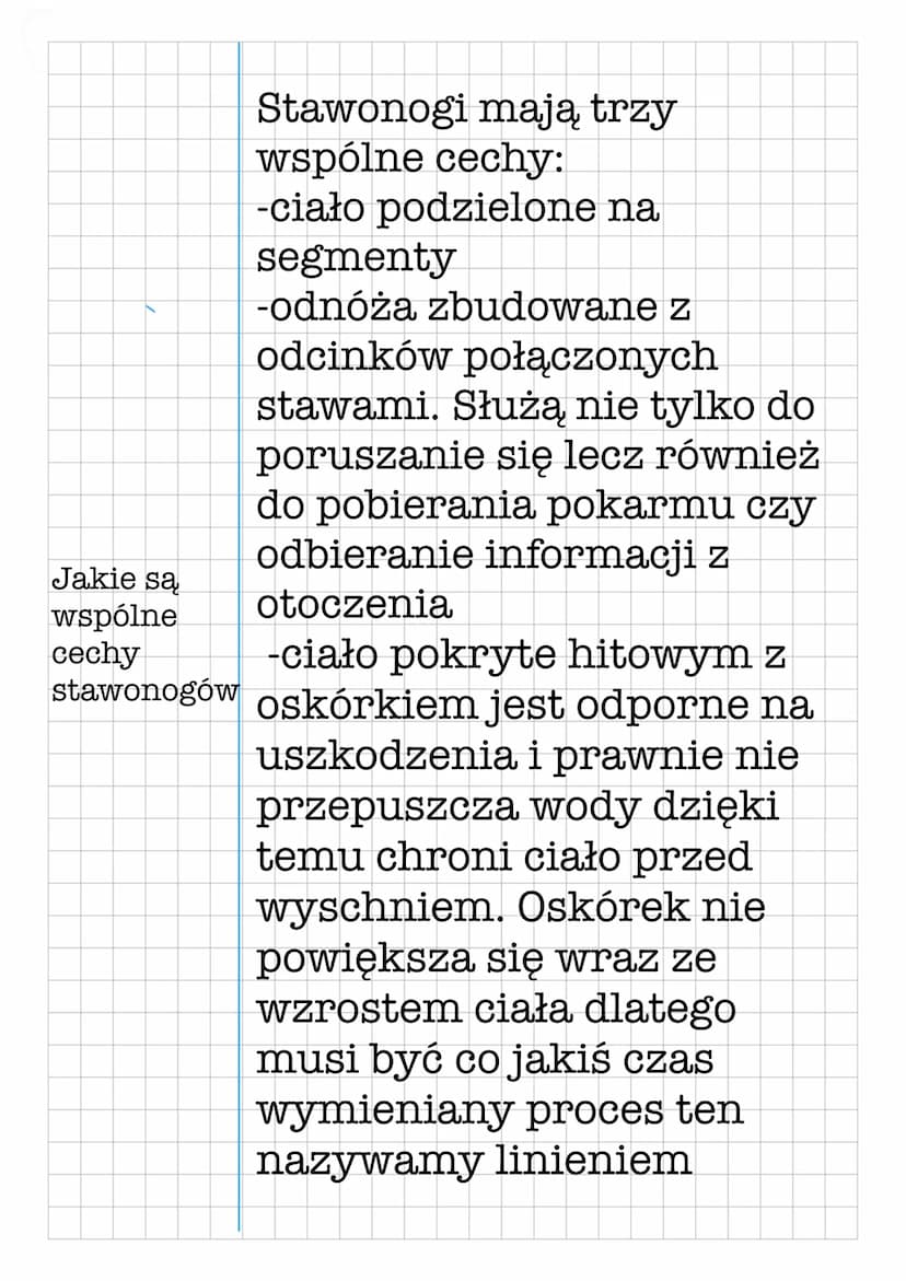 Gdzie żyją
stawonogi
Cechy stawonogów
Stawonogi żyją w niemal
wszystkich środowiskach.
Najliczniej wystepują na
lądzie ale możemy je
zobaczy