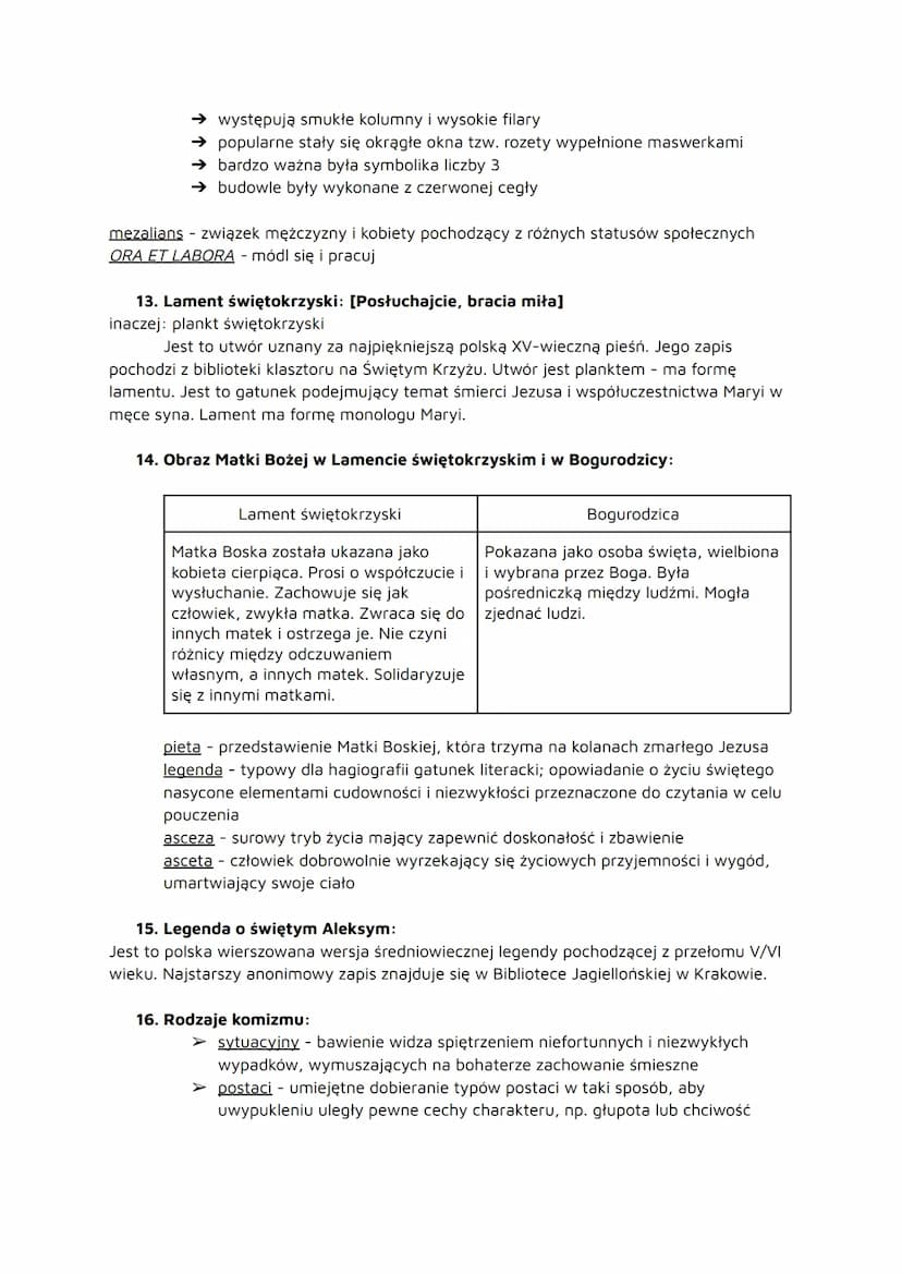 1. Średniowiecze inaczej:
➤ media aetas
> media aevum
ŚREDNIOWIECZE
➤ media tempora
wieki średnie [średnie = nędzne, marne] - określenie wło