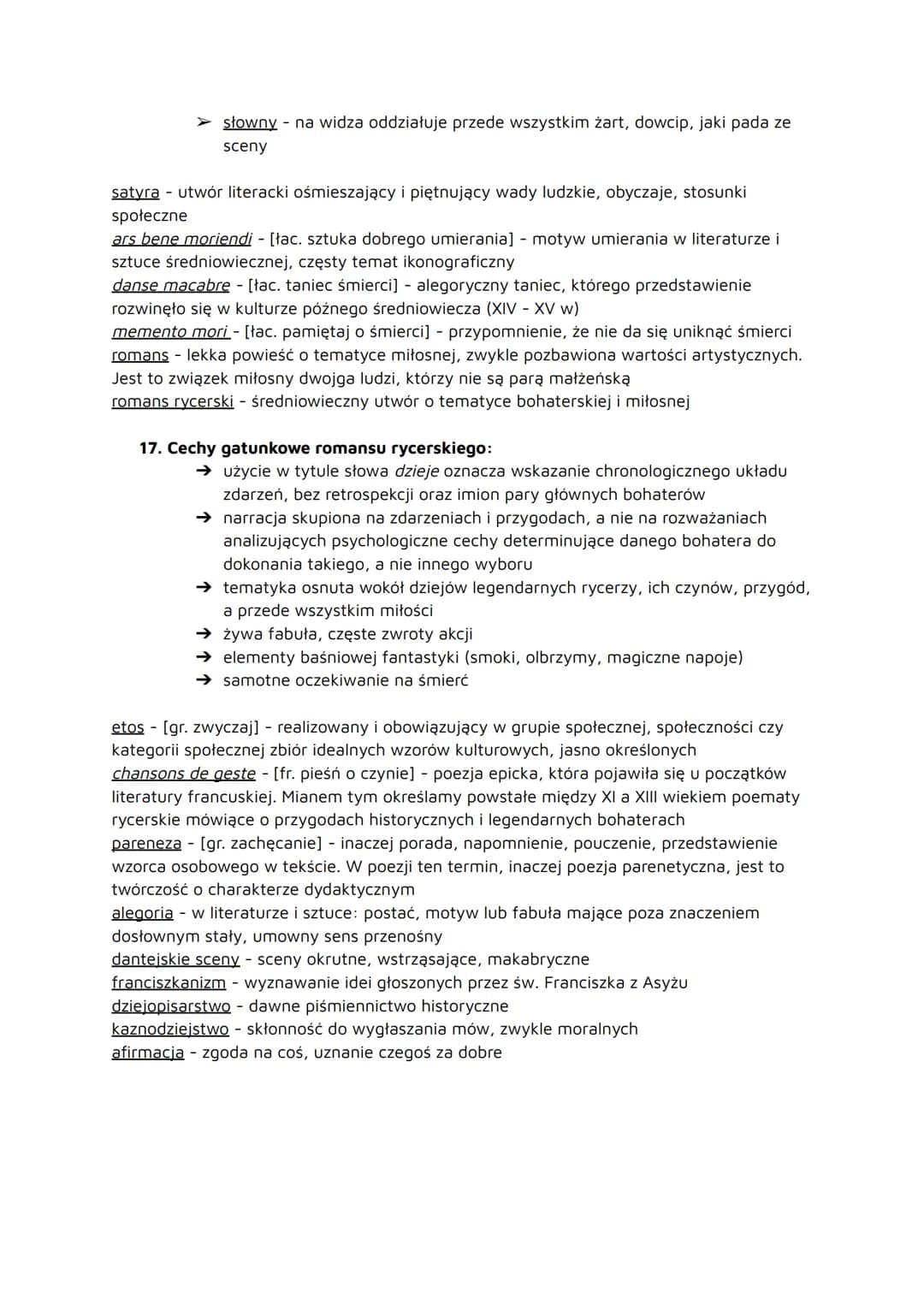 1. Średniowiecze inaczej:
➤ media aetas
> media aevum
ŚREDNIOWIECZE
➤ media tempora
wieki średnie [średnie = nędzne, marne] - określenie wło