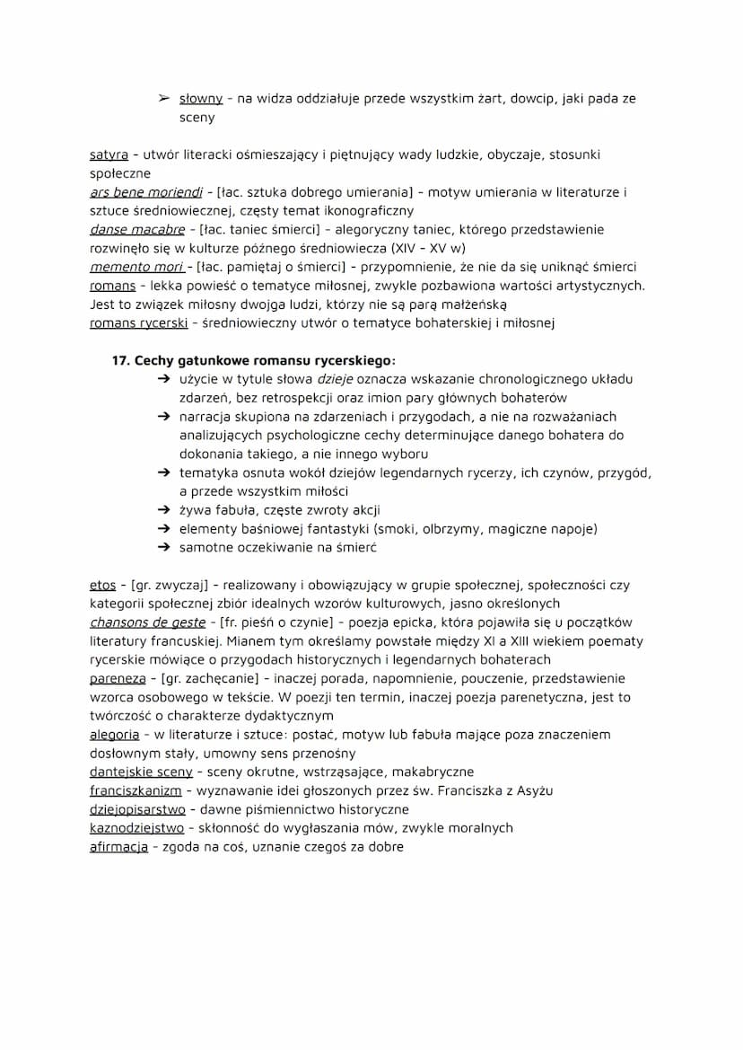1. Średniowiecze inaczej:
➤ media aetas
> media aevum
ŚREDNIOWIECZE
➤ media tempora
wieki średnie [średnie = nędzne, marne] - określenie wło