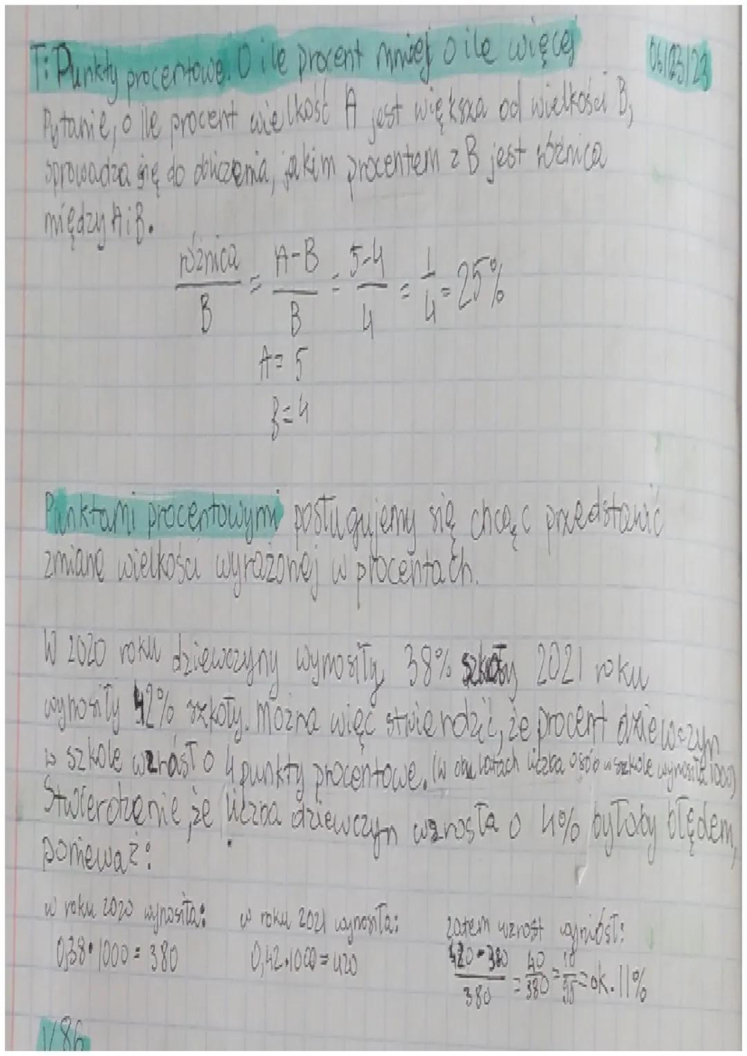 PROLENTY DEMIIRT

6% kotów
to snacsy
swaysthich kotow

Ogólnie!
x% clanes orelkus
40
iod tej wielkośa

$X%=\frac{x}{100}$

Procenty to capis