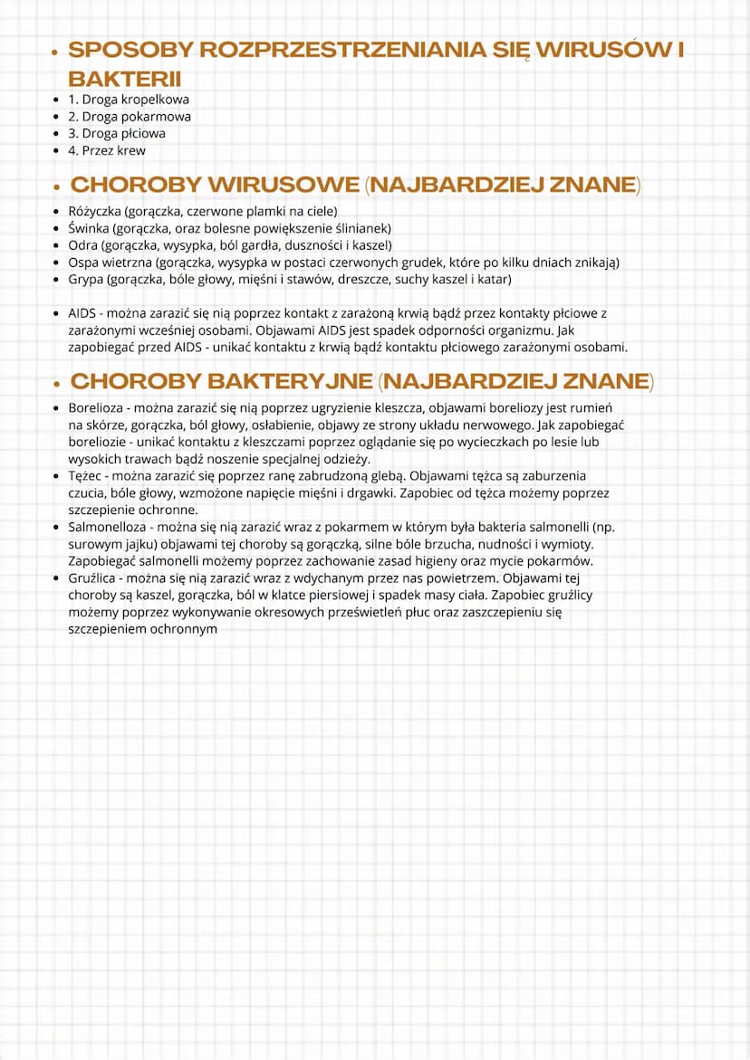 WIRUSYIBAKTERIE
CZYM SĄ WIRUSY
> wirusy to niezwykle małe cząstki zakaźne które potrafią wnikać do komórek organizmów i
wywoływać ich chorob