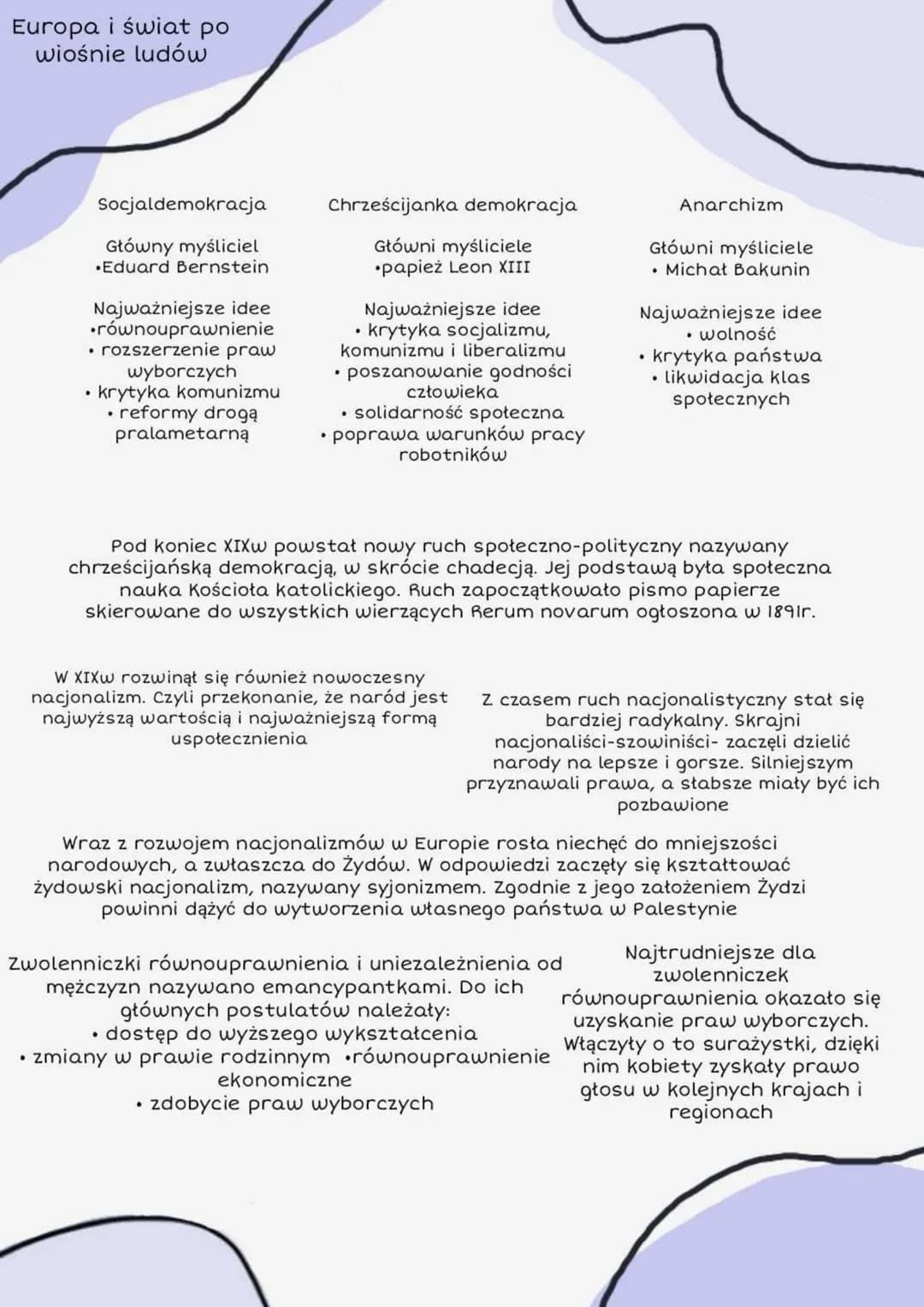 Europa i świat po
wiośnie ludów
Przemiany
polityczno-społeczne w
Europie
Wraz z rozwojem rewolucji przemysłowym społeczeństwo stanowe zaczęł