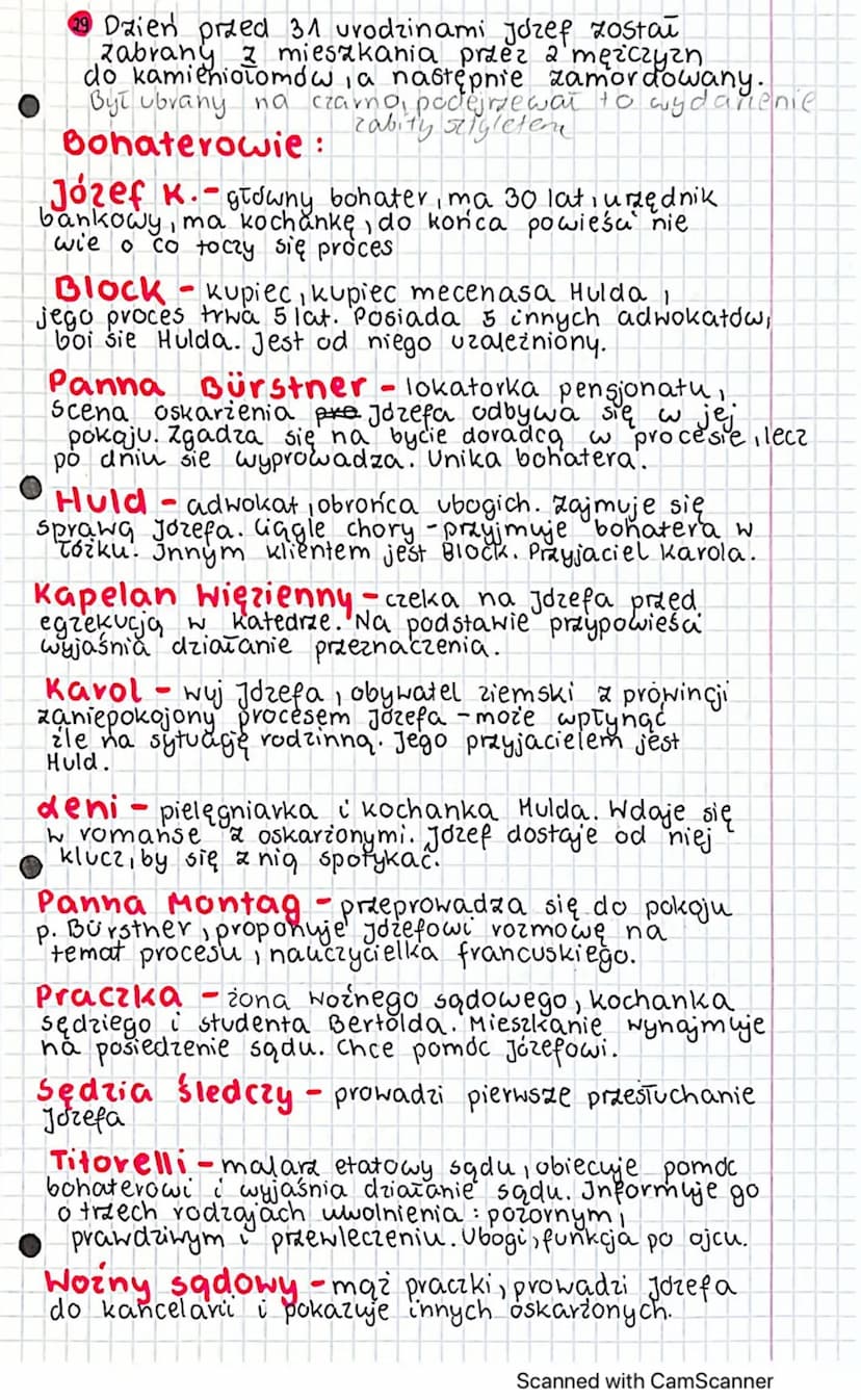 Proces
Czas i miejsce akcji:
jeden rok początek XX wieku
↳bliżej nieokreślone miasto
Franz Kafka
Geneza utworu:
Kafka zaczął pracę nad powie