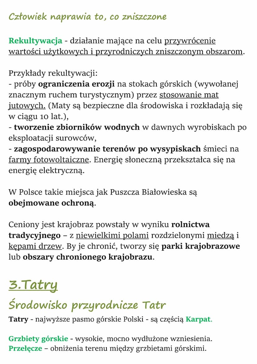 
<h2 id="cechyuksztatowaniapowierzchnipolski">Cechy ukształtowania powierzchni Polski</h2>
<p>Ukształtowanie powierzchni jest elementem środ
