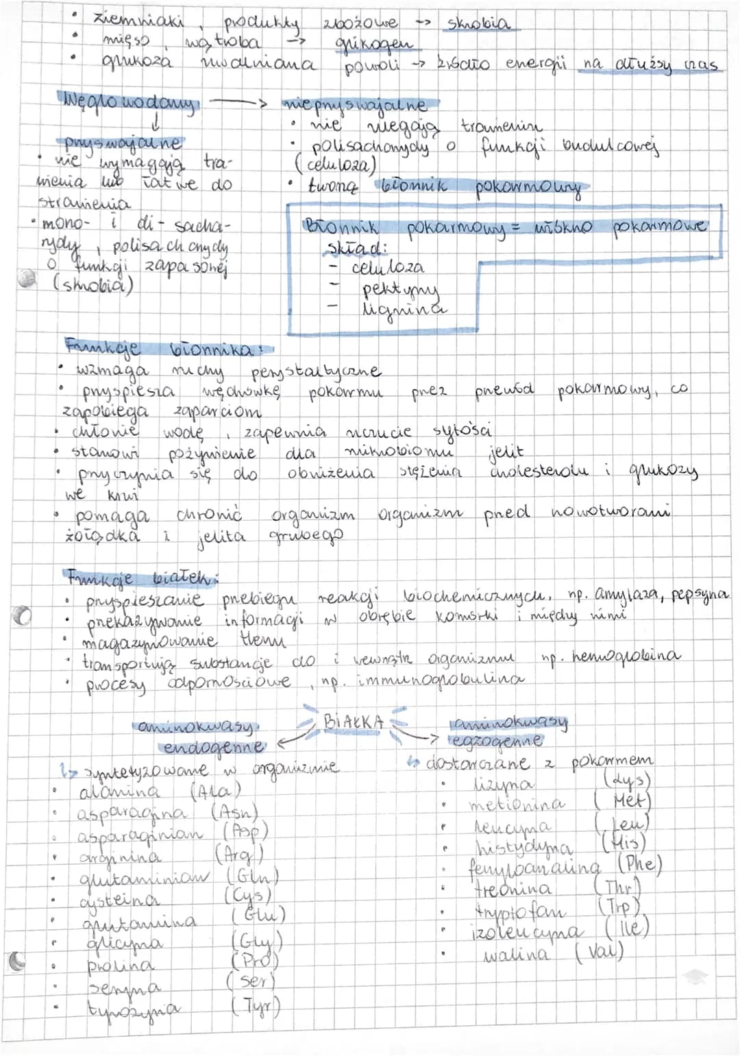 Składniki pokarmu
związki
C
@
-> związki organiczne.
sach any cly
lipidly
białka
0
nie organiczne
mineralne
M₂₂0
sole
SACHARYDY
L> Monosacha