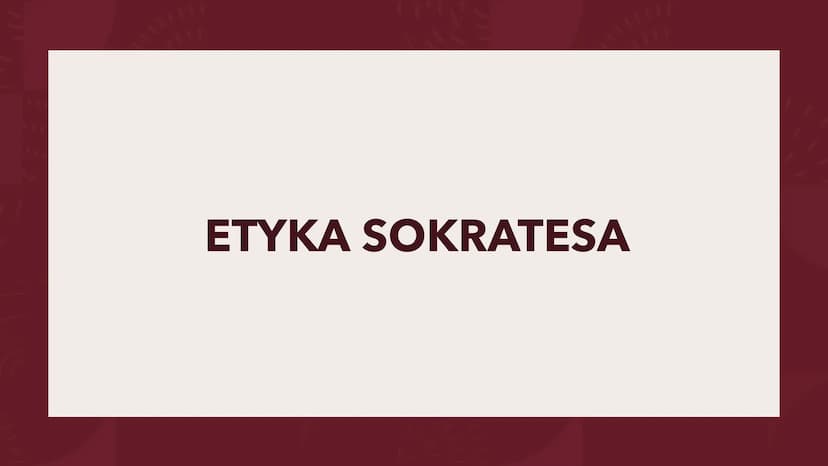 SOKRATES
Ogólne informacje ERA PRESOKRATEJSKA O co chodzi z filozofią przyrody?
"Gdy rozpoczynała się filozofia w Grecji, nauki szczegółowe 