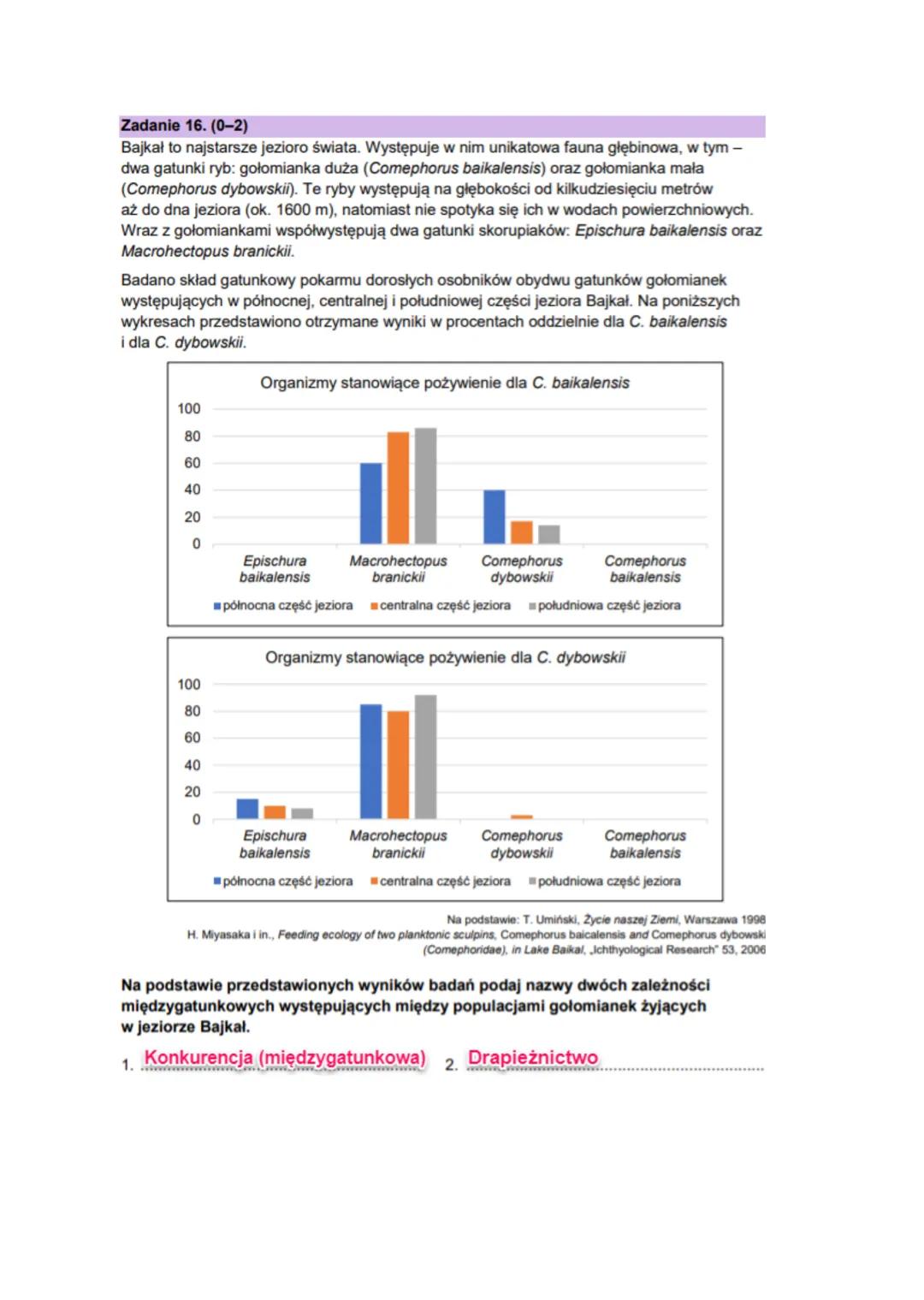 # Biologia rozszerzona matura- grudzień
# 2022

Zadanie 15.

Collinsia parviflora to niewielkich rozmiarów roślina występująca w Ameryce Pół