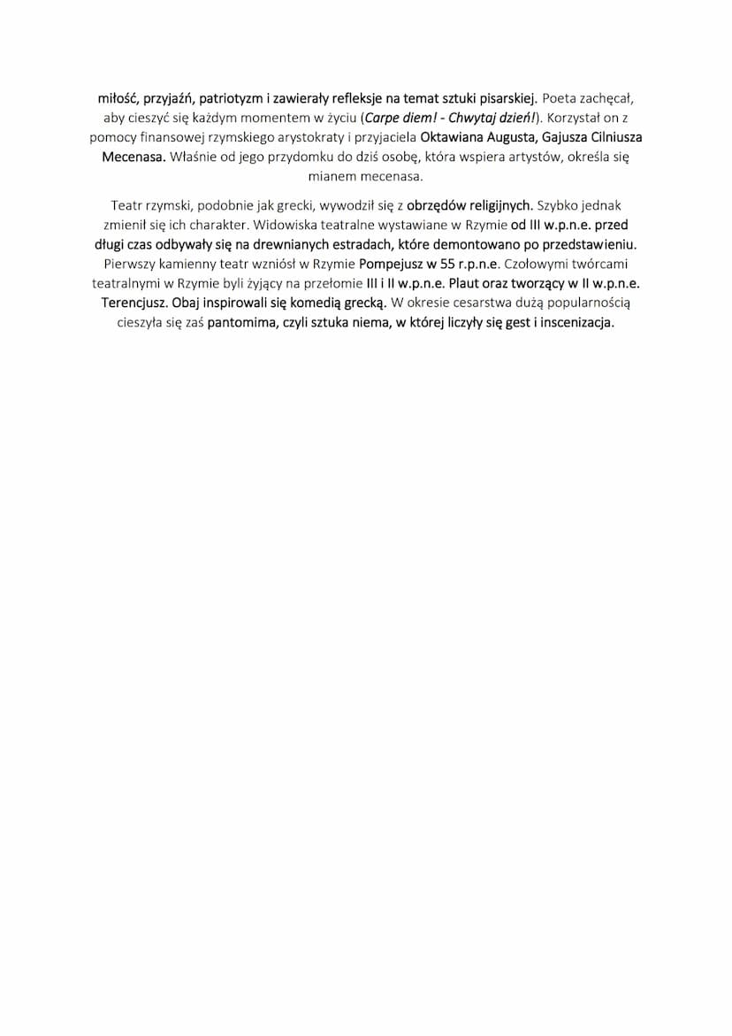 OSIGNIĘCIA RZYMIAN
W skład Imperium Rzymskiego weszły liczne ziemie świata śródziemnomorskiego i Bliskiego
Wschodu. Rzymianie przejmowali ni