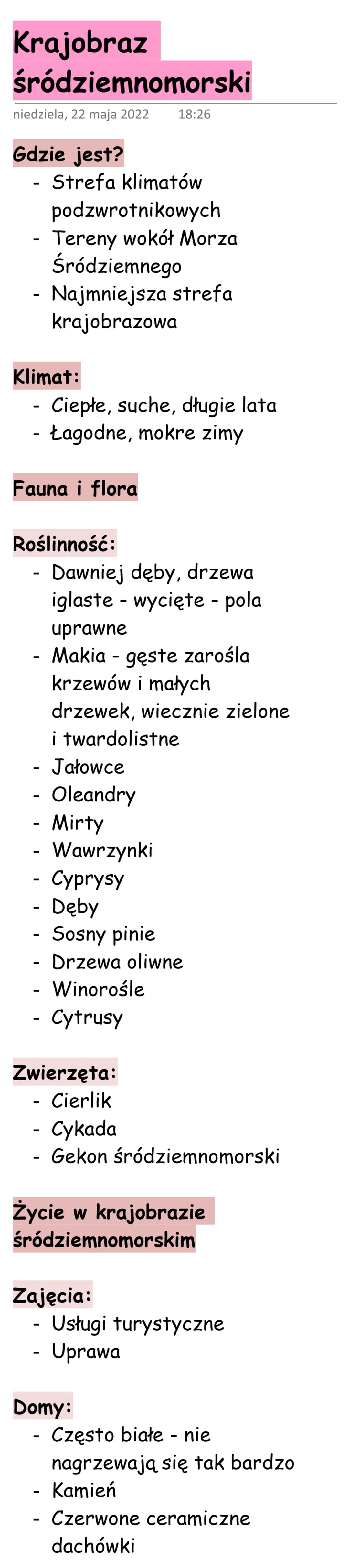 Krajobraz
śródziemnomorski
niedziela, 22 maja 2022 18:26
Gdzie jest?
Strefa klimatów
podzwrotnikowych
- Tereny wokół Morza
Śródziemnego
Najm