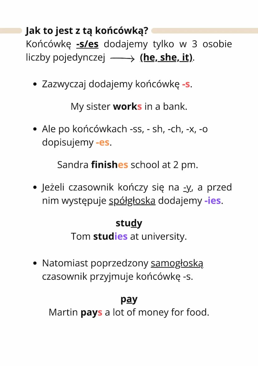Present Simple
czas teraźniejszy prosty
Budowa zdania
S + V₁ + O
I read books every day.
S (subject) - osoba
V (verb) - czasownik
O (object)