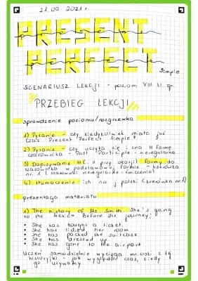 Know PRESENT PERFECT  thumbnail