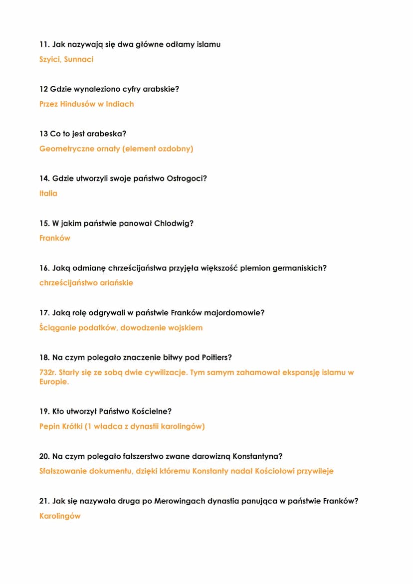 początki średniowiecza
1.Skąd nazwa Bizancjum
Od pierwszej nazwy miejsca w którym wprowadzano stolice państwa
2 Stolicą cesarstwa bizantyjsk