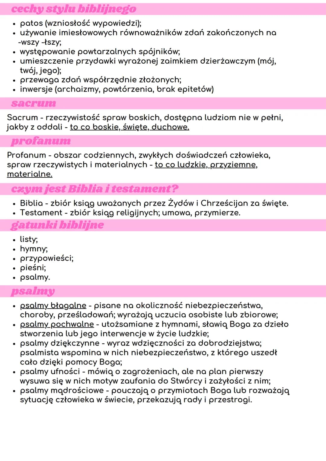 Biblia
początki Biblii
Początkowo Biblia była zbiorem ustnych przekazów. Z czasem zaczęto
je spisywać.
W pierwszych wiekach chrześcijaństwa 