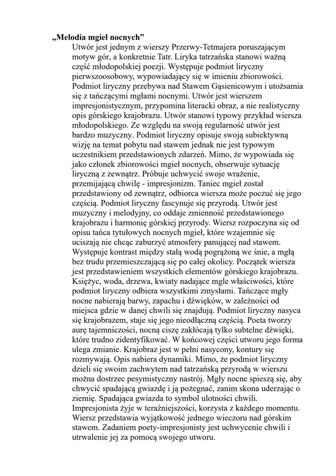 Ramy czasowe:
Europa:
Młoda Polska
od lat 80 XIXw (1874)
do 1918 - zakończenia I wojny światowej
Polska:
od 1891 - wydanie toniku poezji Kaz