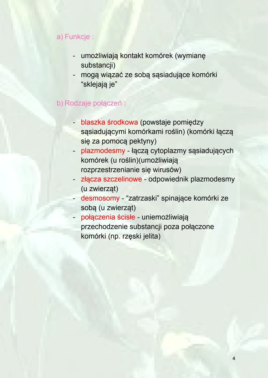 Ściana komórkowa
1. Protoplast - aktywnie metaboliczna część
komórki (bez ściany komórkowej).
2.Skład ścian komórkowych
Bakterie
Mureina
Roś