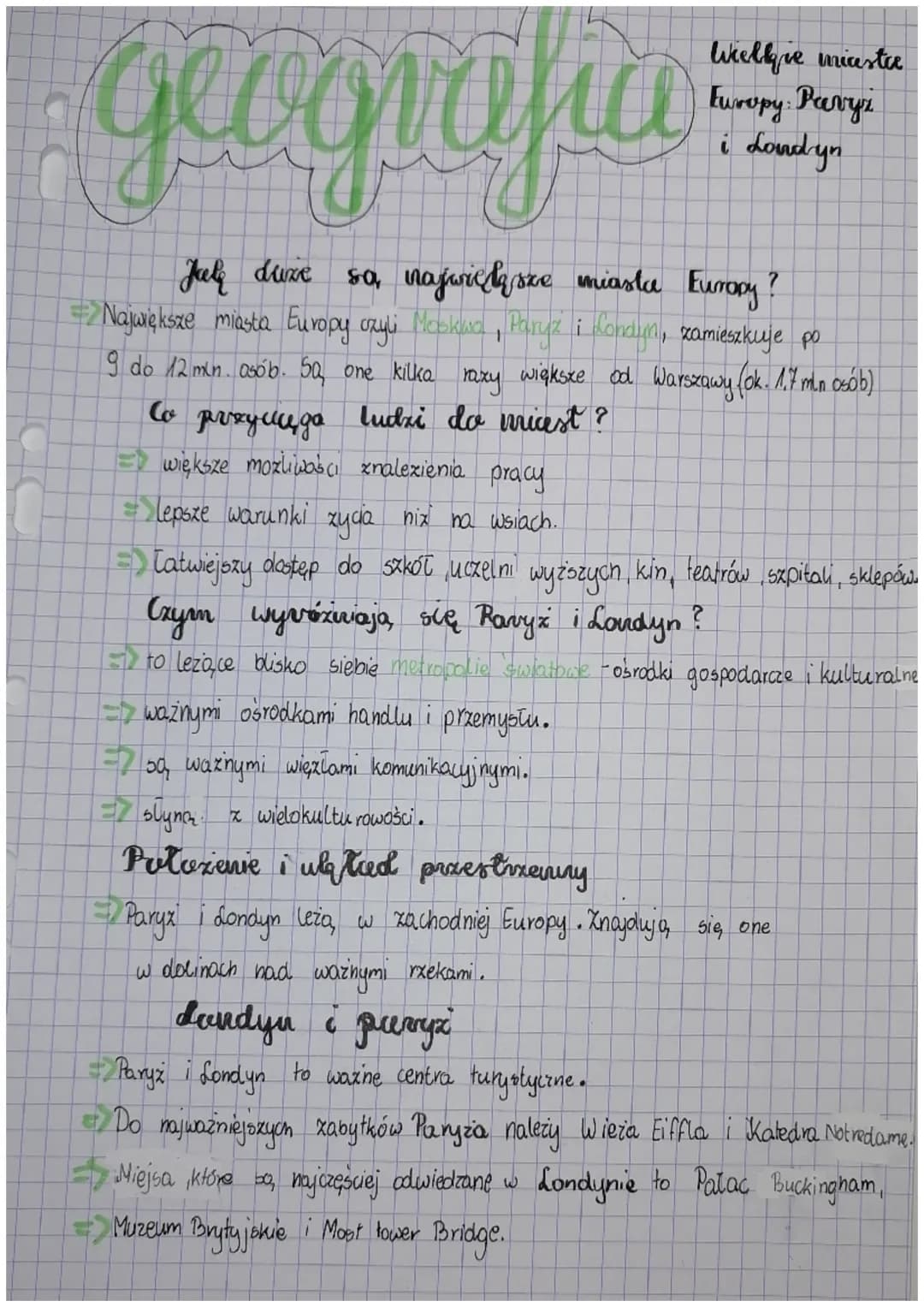 geografia
sa
Juely duze so największe miasta Europy?
=> Największe miasta Europy czyli Moskwa, Paryż i Condyn, zamieszkuje po
9 do 12 min. o