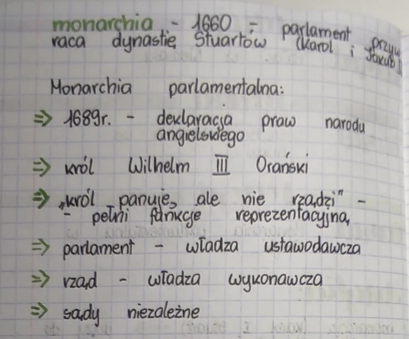 temat:
Anglia:
monarchia (Karol I Stuart) → dazy do
monarchi absolutnej
●
Lebroja
• nowa szlachta
purytanie
rojaliści
1642r.
1649 r.
Monarch